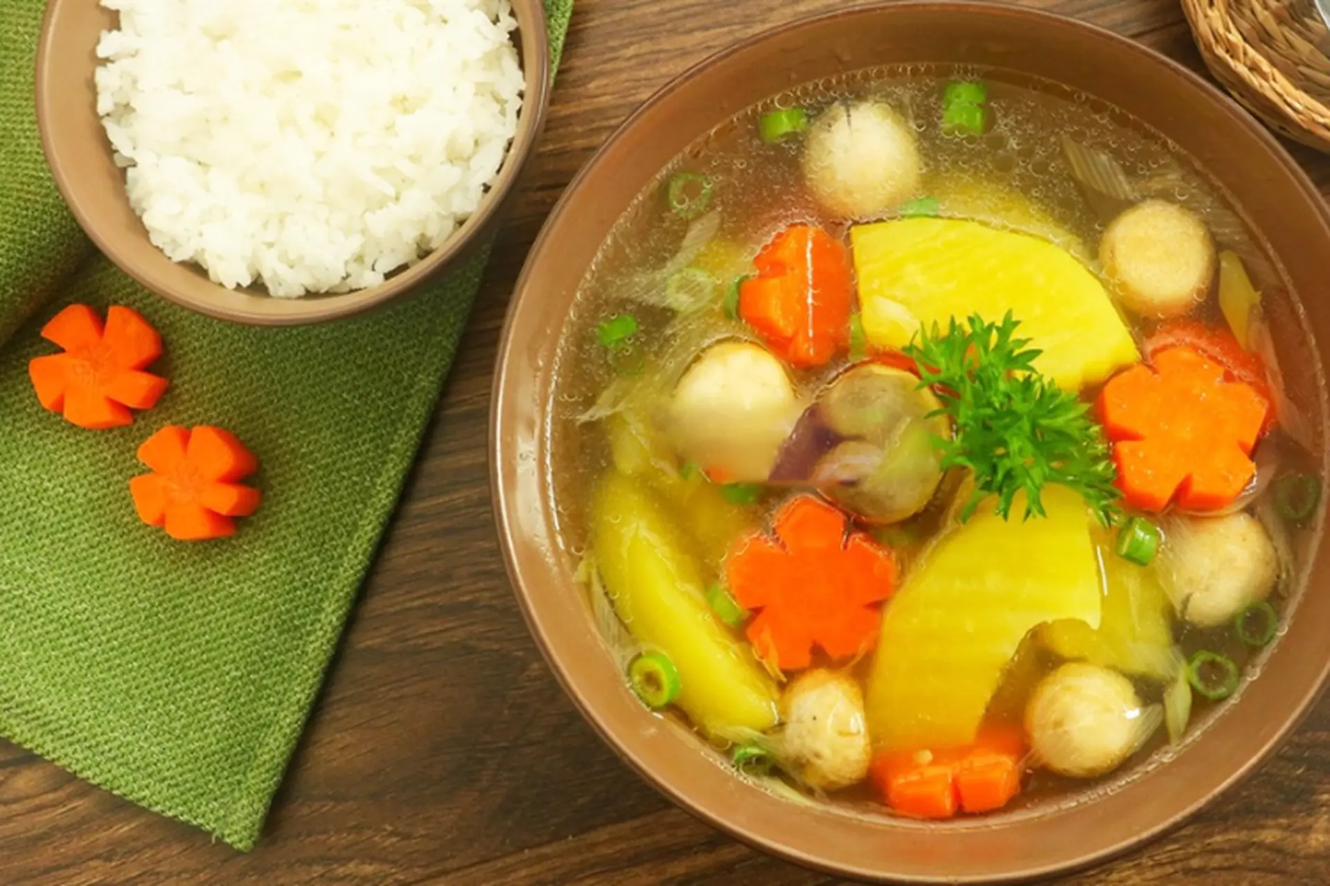 Tổng hợp 10 món canh chay thanh đạm siêu ngon, siêu đơn giản cho bữa cơm gia đình ngày rằm