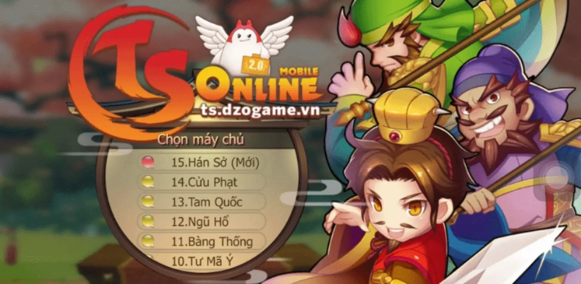 TS Online Mobile - Phiên bản nhập vai bình loạn Tam Quốc hấp dẫn và kịch tính