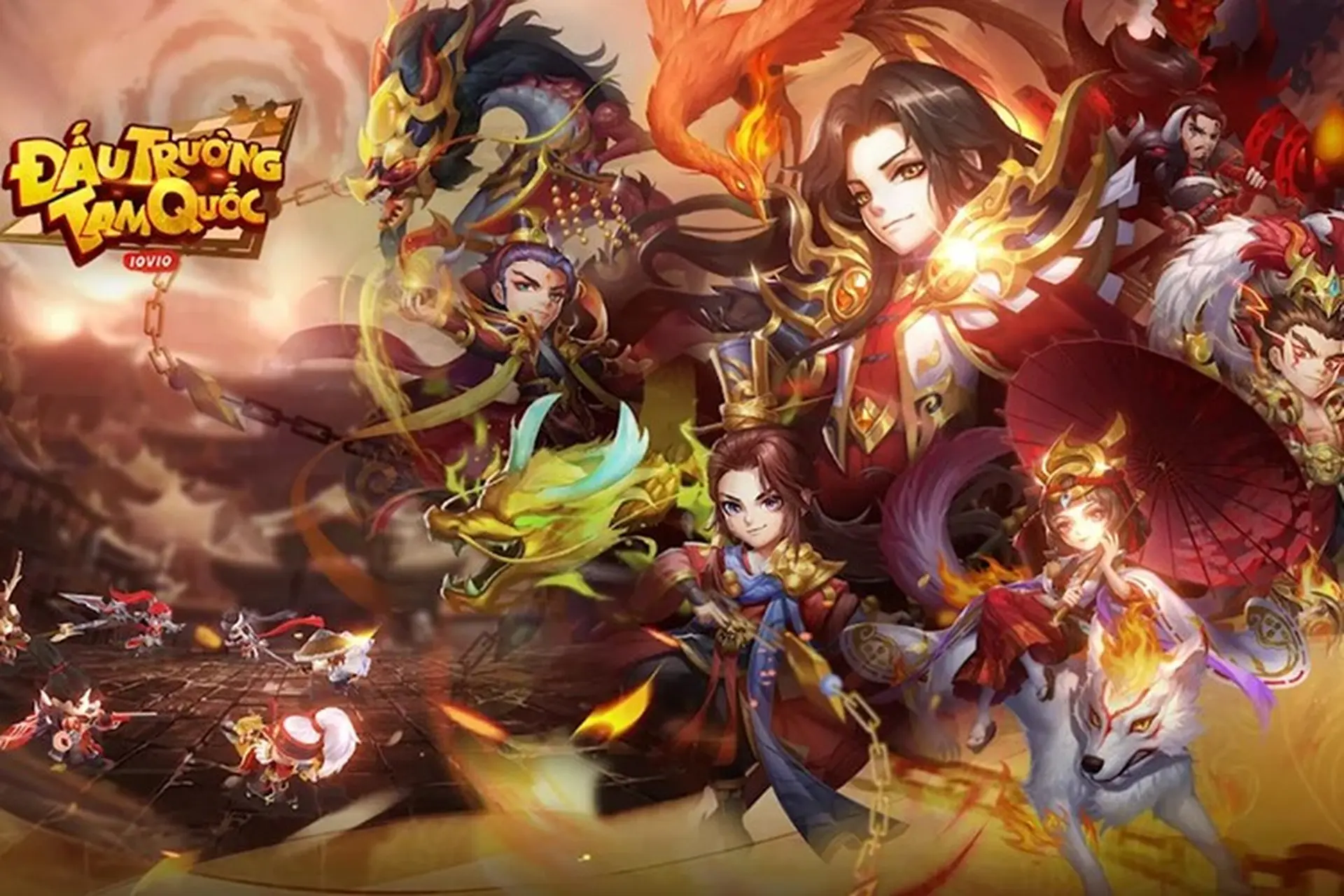 Tải Đấu Trường Tam Quốc - Game cờ nhân phẩm Tam Quốc 3D trên điện thoại Android, iOS