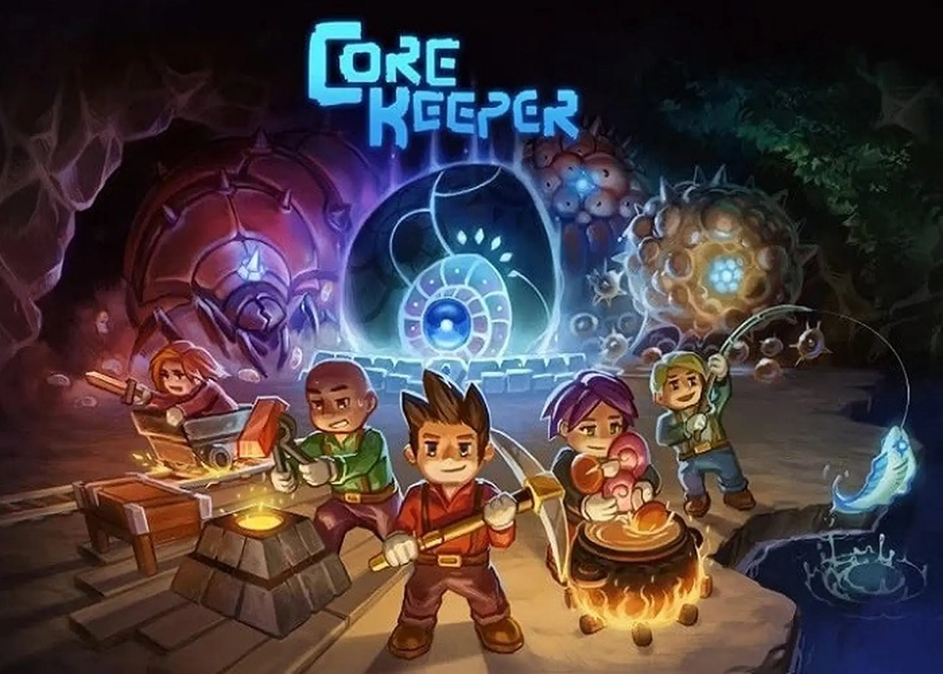 Core Keeper: Game phiêu lưu, thám hiểm và sinh tồn dưới lòng đất cực chất và thú vị