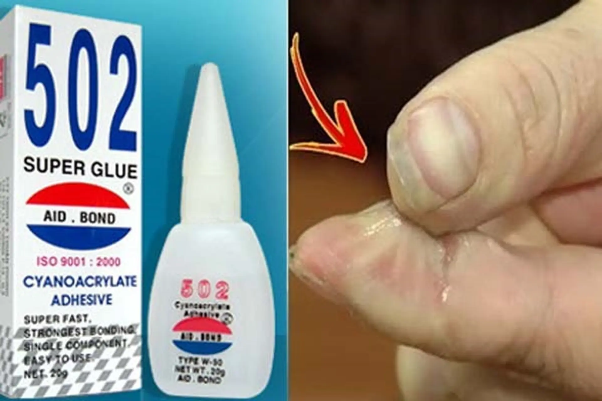 Giải pháp tẩy keo 502 dính vào tay an toàn và hiệu quả