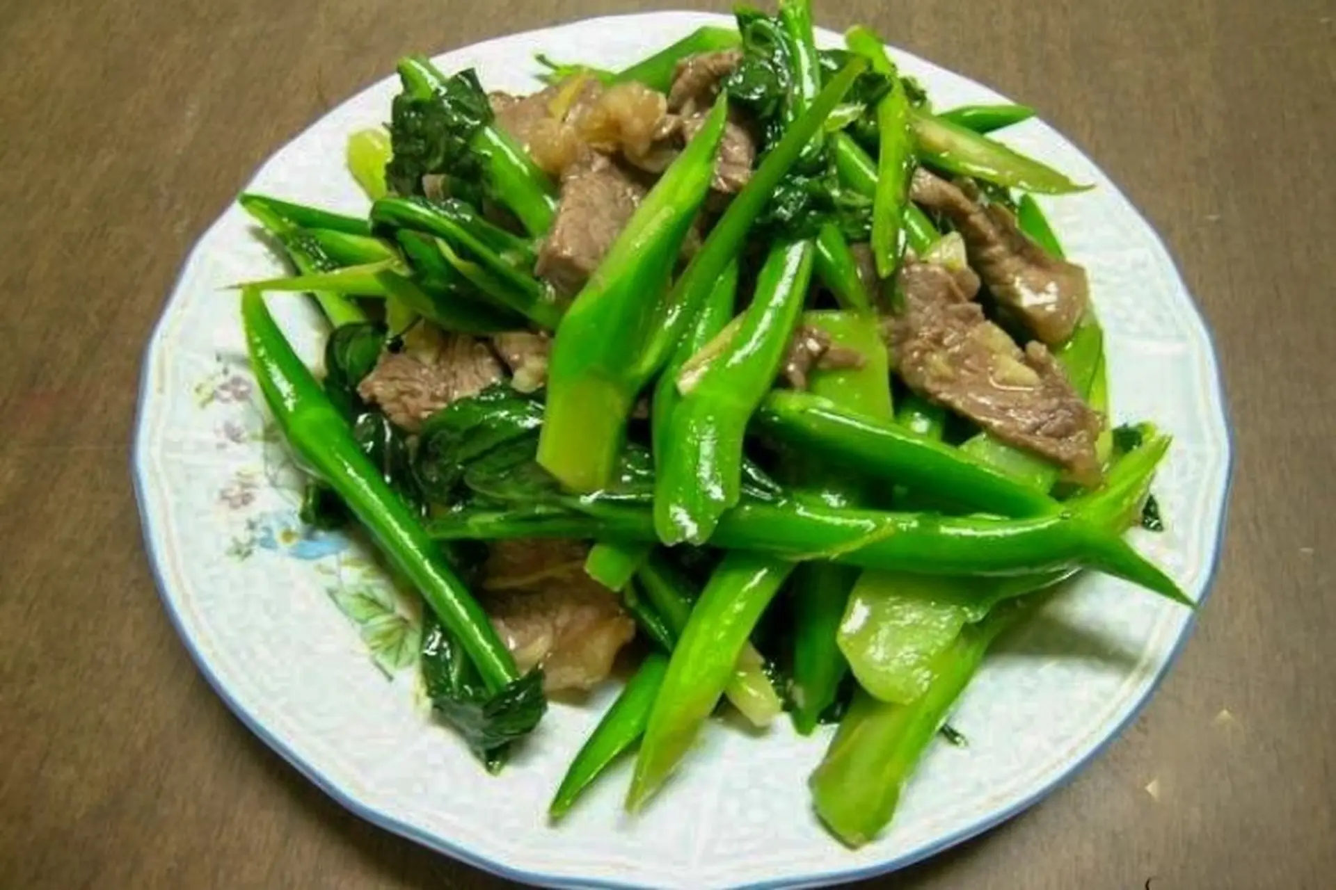 Cách làm cải rổ xào tỏi với thịt bò thơm ngon, giàu dinh dưỡng chiêu đãi cả nhà