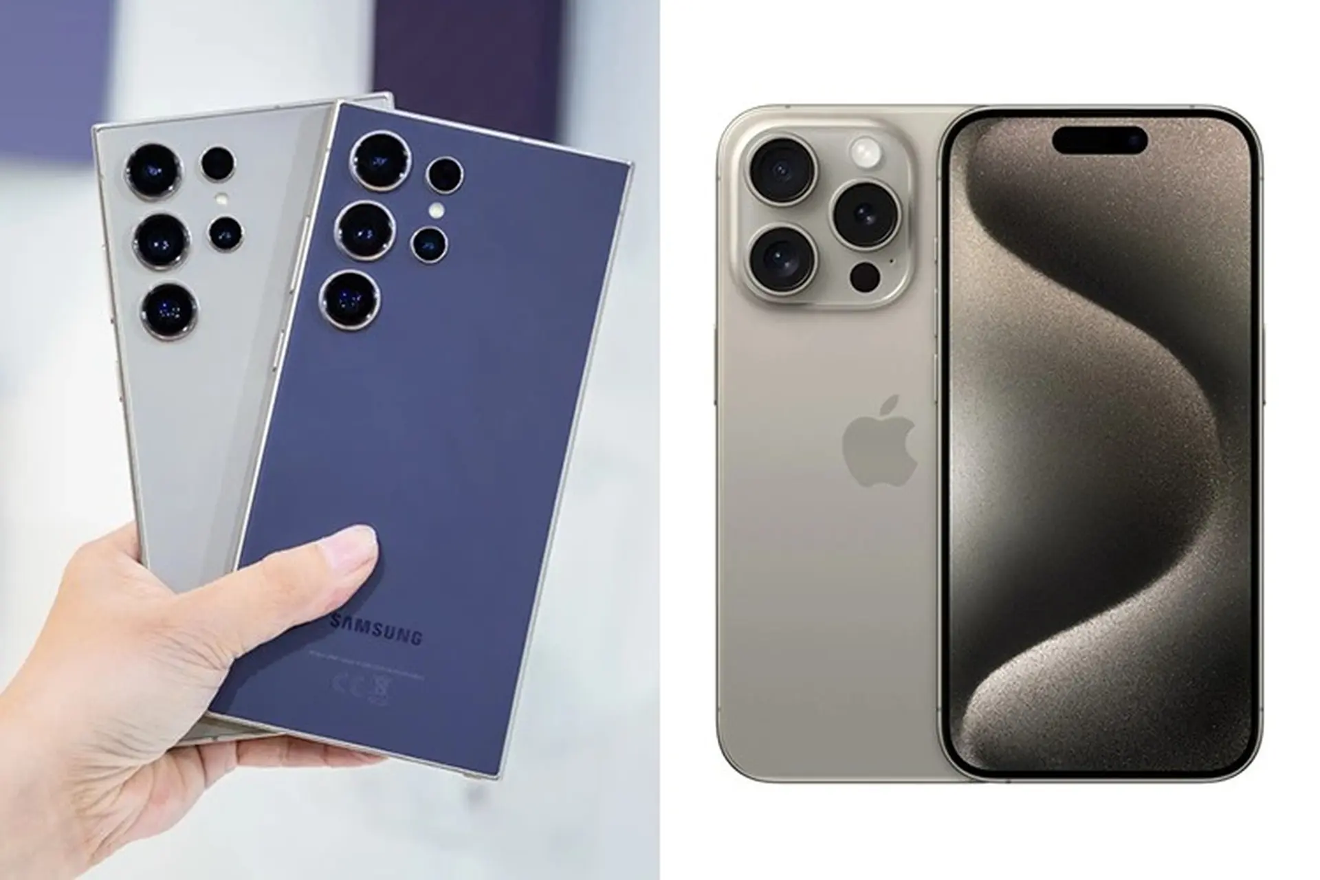 So sánh Samsung Galaxy S24 Ultra hay iPhone 15 Pro: Chọn điện thoại nào để trải nghiệm đây?