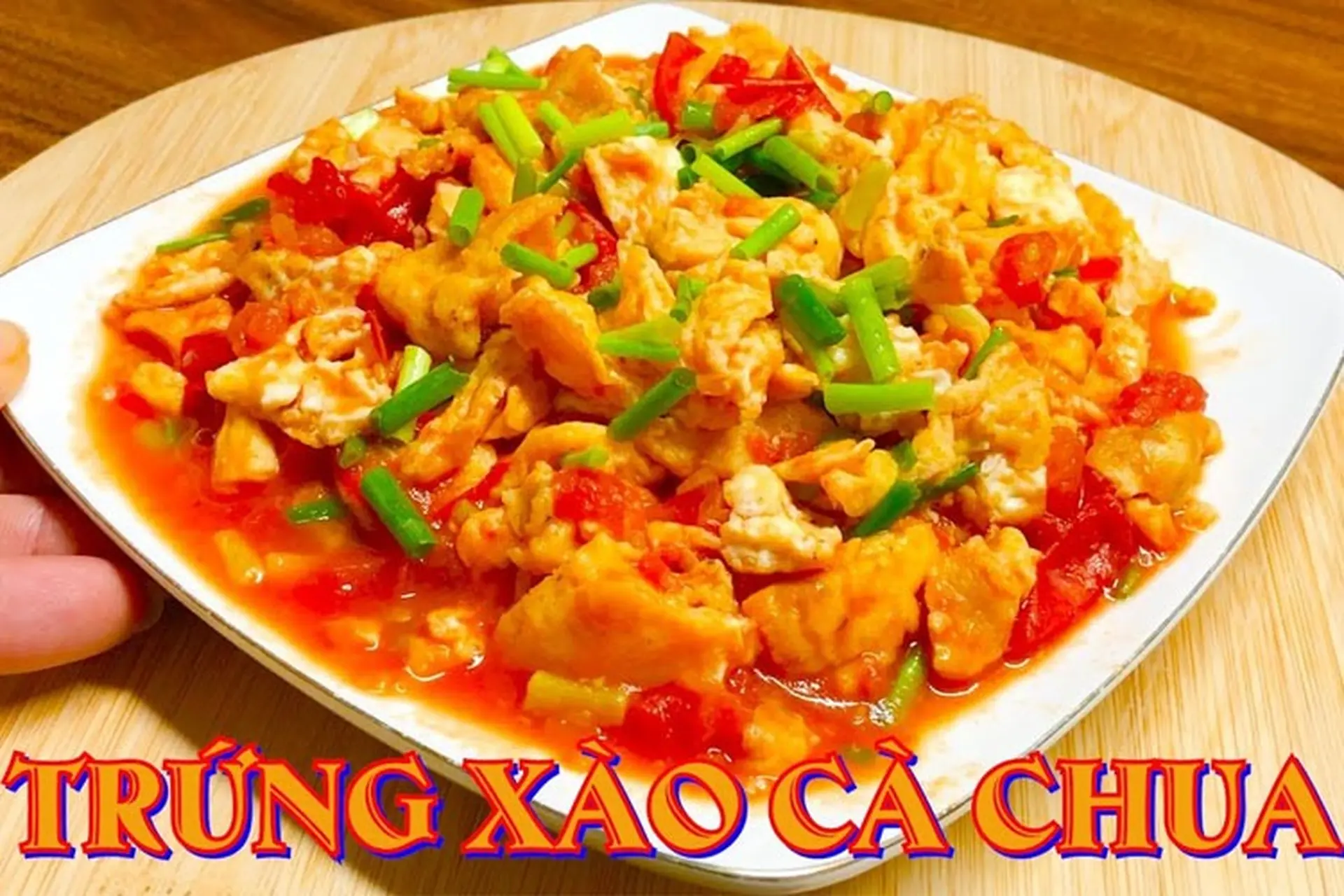 Công thức trứng xào cà chua ngon, dễ làm chuẩn cơm mẹ nấu - Bạn đã thử chưa?