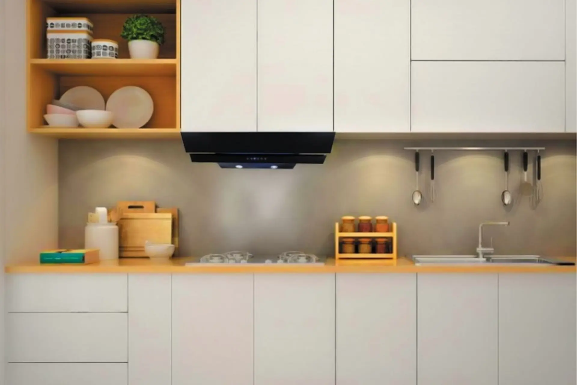 Máy hút mùi âm tủ là gì? Tìm hiểu ưu điểm và nhược điểm của máy hút mùi âm tủ