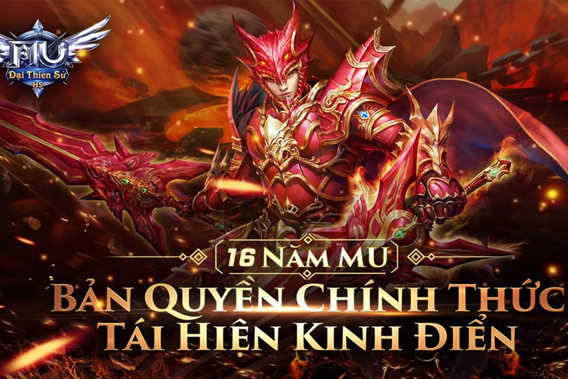 Khám phá MU Đại Thiên Sứ H5: Sự trở lại của huyền thoại nhập vai trên di động