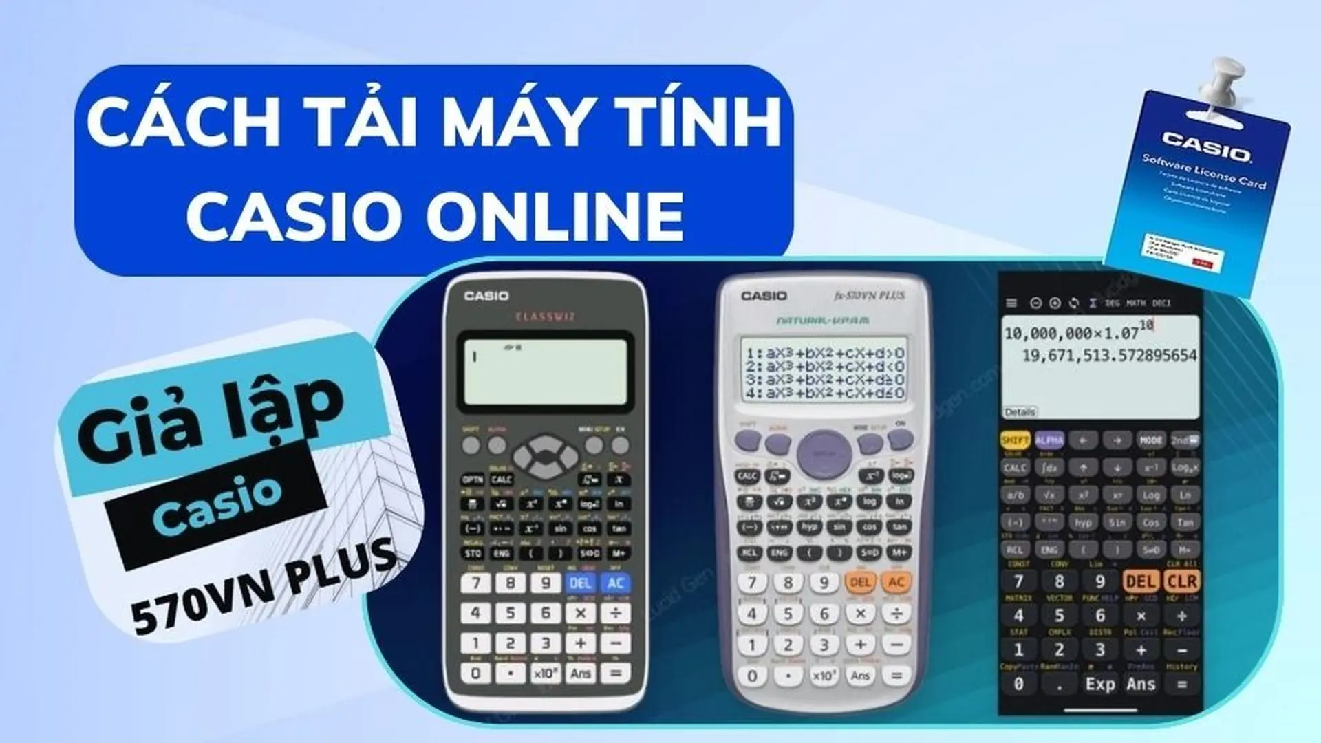 Cách tải chi tiết máy tính Casio online trên PC và laptop cực đơn giản và nhanh chóng