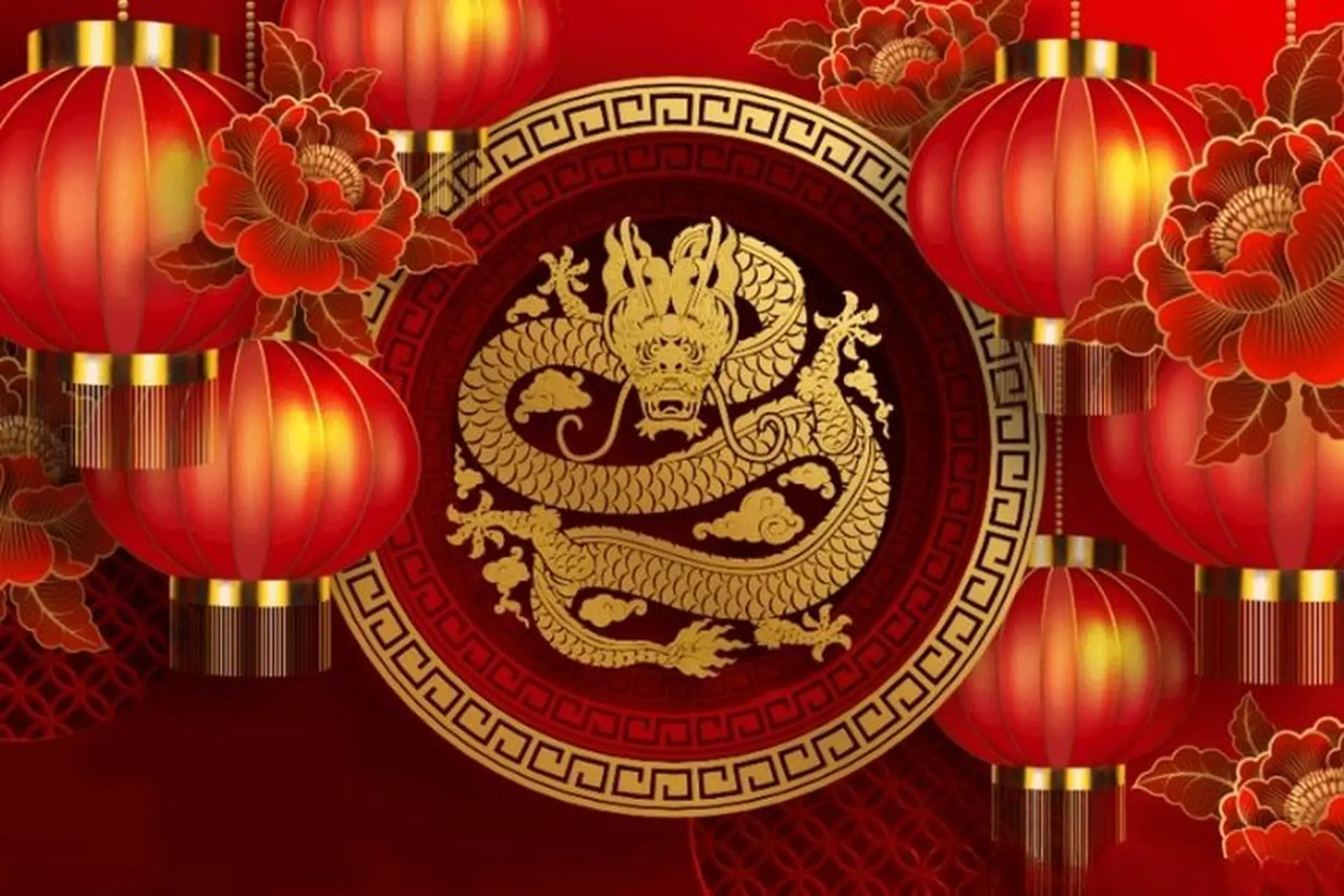 Tải ngay bộ hình nền rồng Tết 2024 cực chất, chào mừng Xuân Giáp Thìn đầy năng lượng