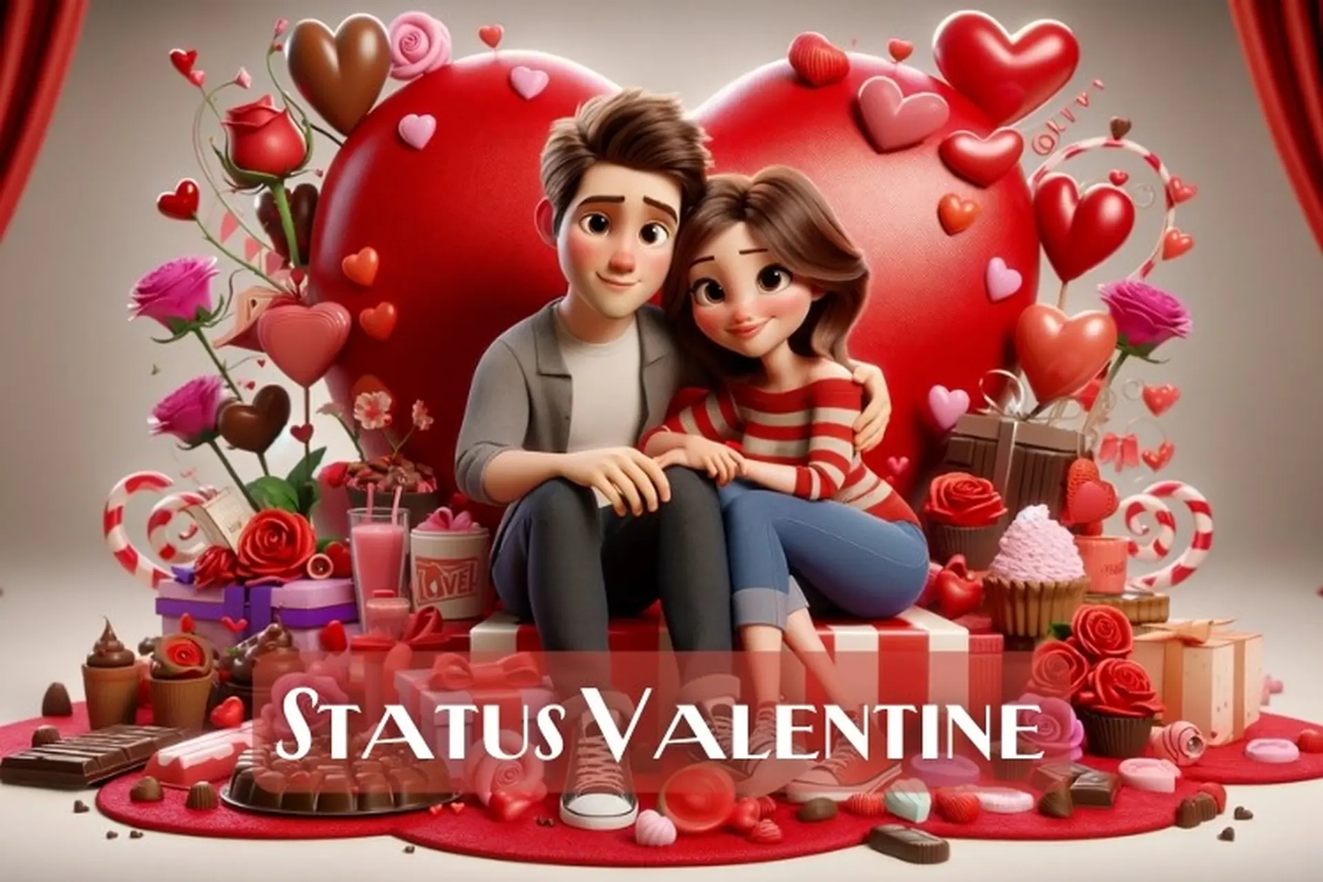 Danh sách tuyển chọn STT Valentine Day ngọt ngào, STT Valentine hài hước, thả thính dính ngay