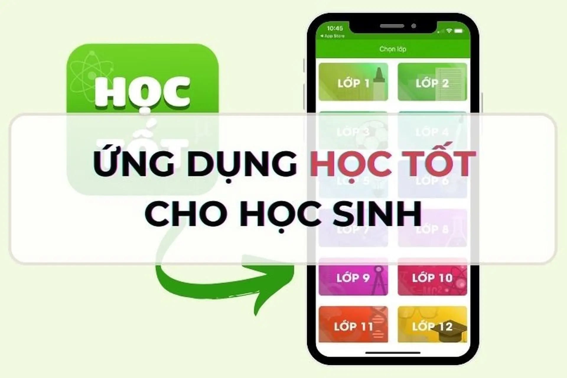 App hỗ trợ học tập Học Tốt: Ứng dụng hữu ích hướng dẫn làm bài tập Toán, Văn, Anh,... 