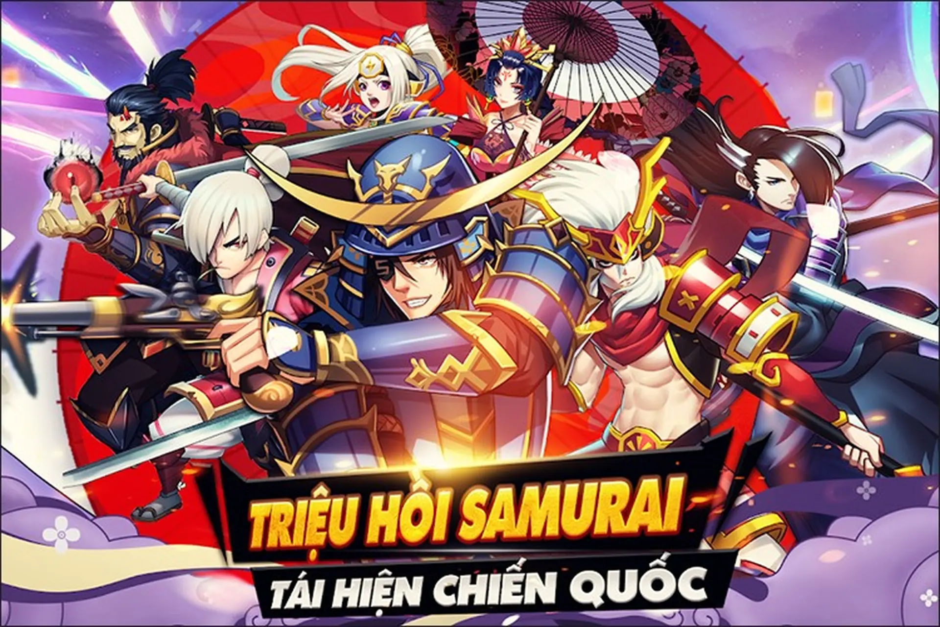 Đại chiến Samurai VNG: Trải nghiệm game thẻ tướng mang cốt truyện Nhật Bản cực hấp dẫn