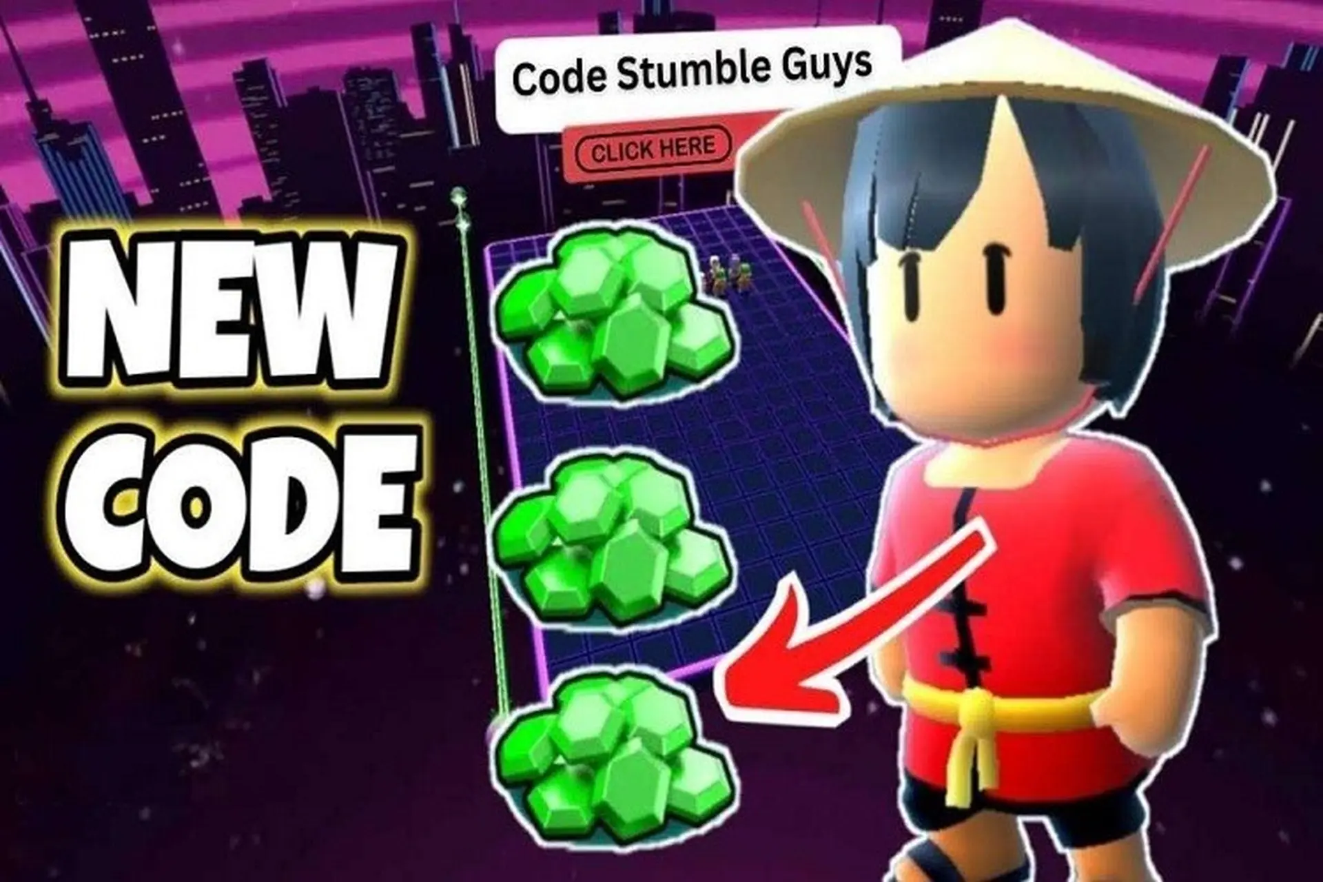Tổng hợp mã code Stumble Guys mới nhất tháng 11/2024 và cách nhập code dành cho bạn