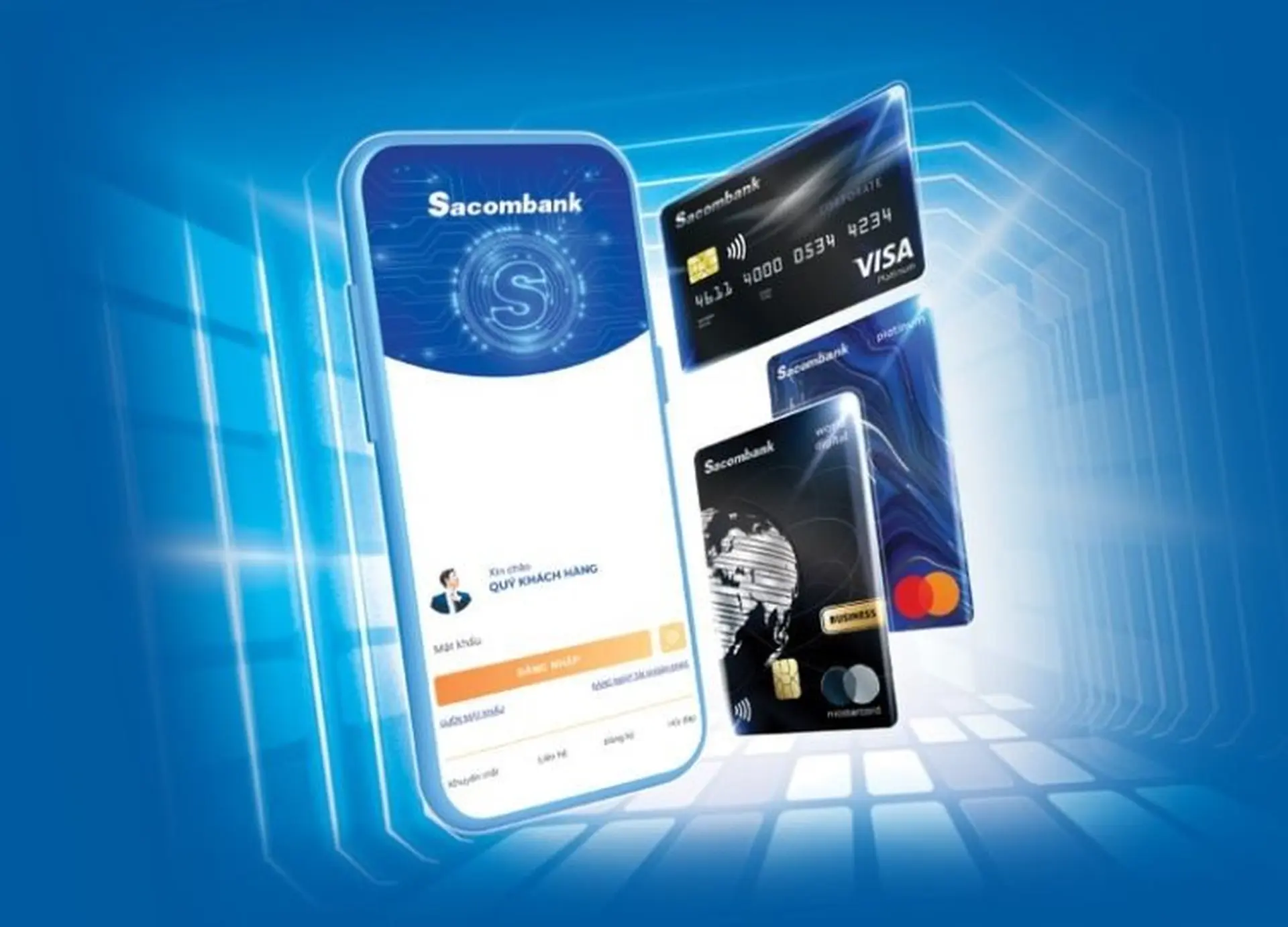 Sacombank mBanking - Ứng dụng không thể bỏ qua dành cho các chủ thẻ Sacombank