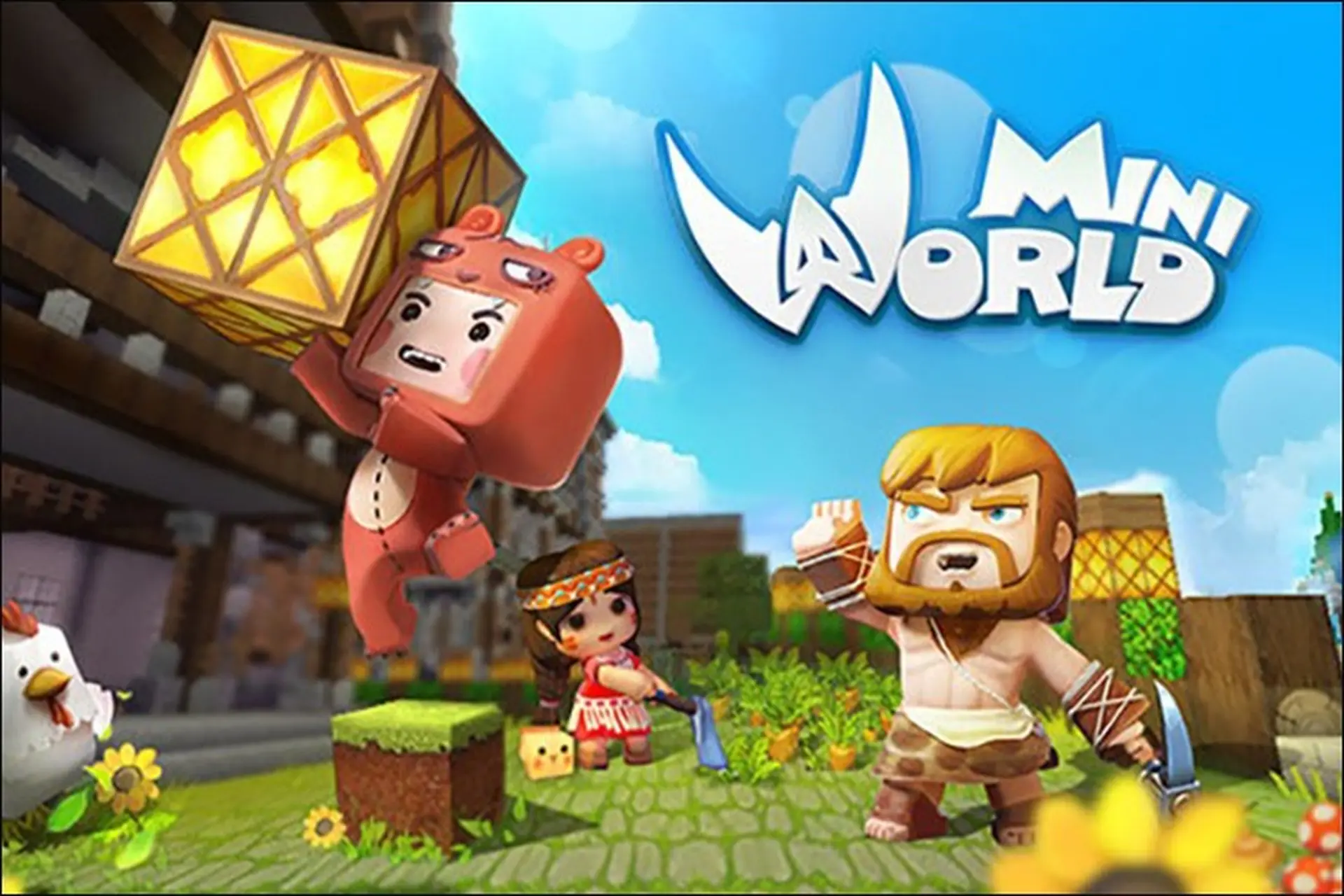 Trải nghiệm Mini World Block Art - Vùng đất ma thuật có lối chơi tương tự Minecraft