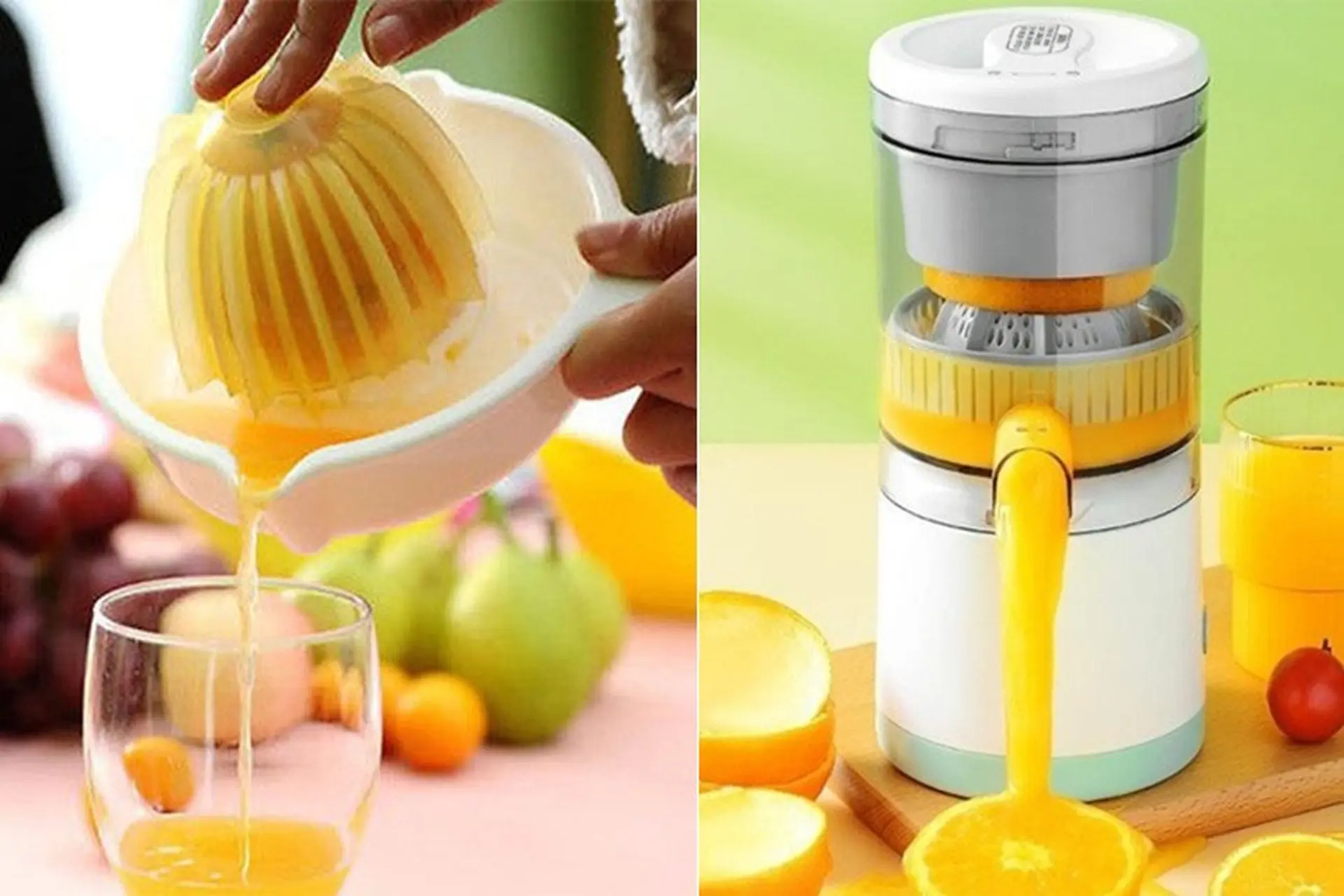 Nên mua máy vắt cam bằng tay hay bằng điện? Gợi ý 4 mẫu máy vắt cam "ngon, bổ, rẻ"