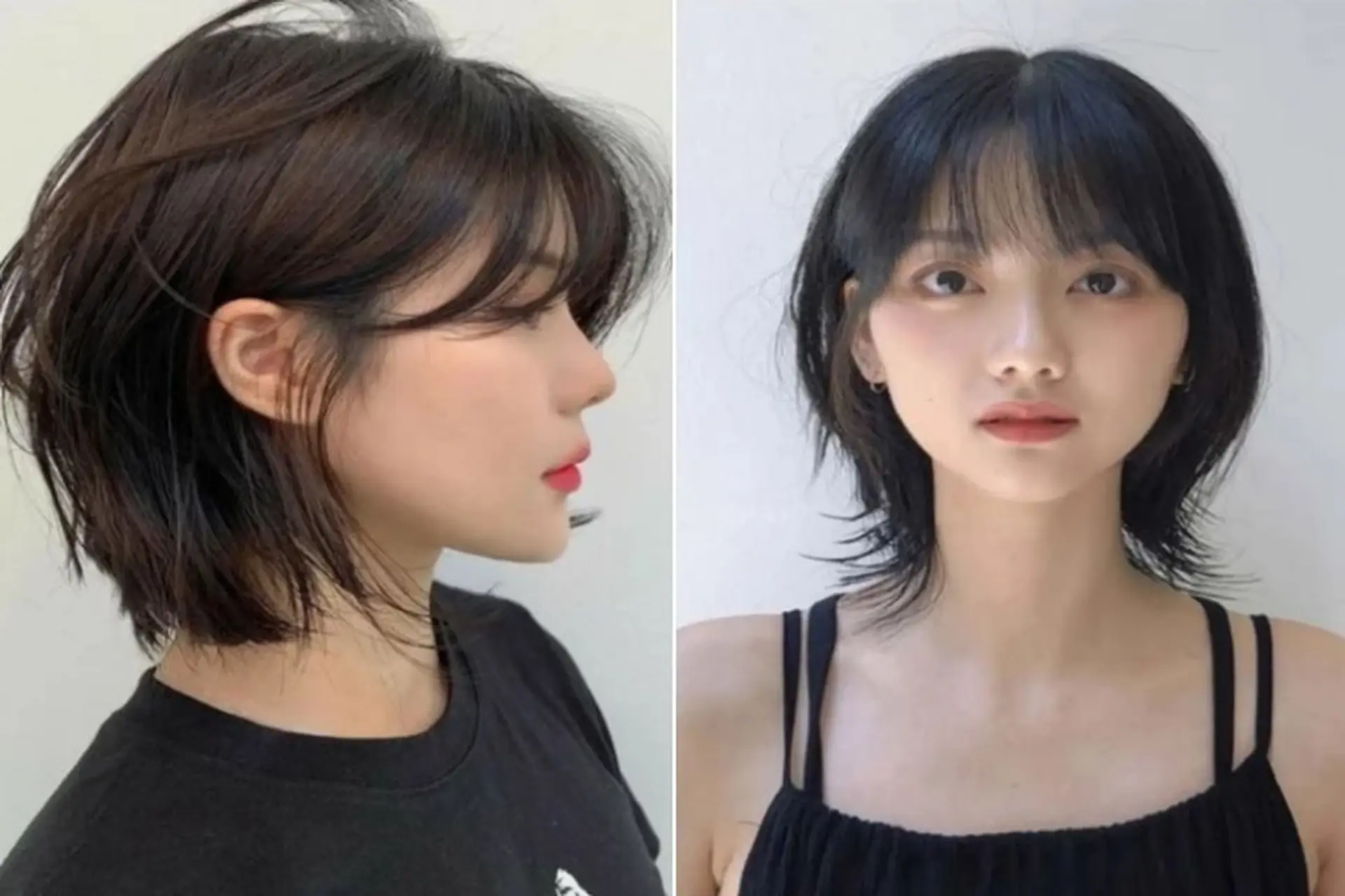 Layer ngắn kết hợp cùng tóc bob xinh xắn khiến các chàng điêu đứng trước nàng