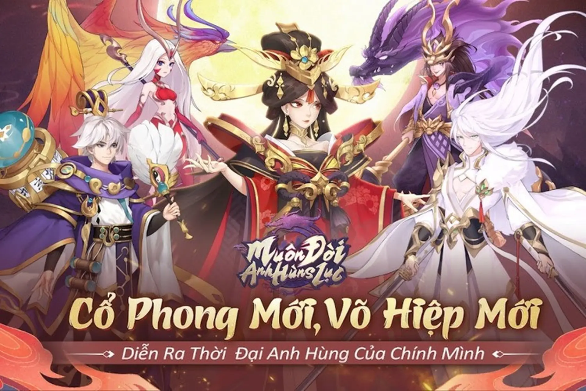 Muôn Đời Anh Hùng Lục - Trải nghiệm game chiến thuật lấy bối cảnh Phương Đông siêu hấp dẫn