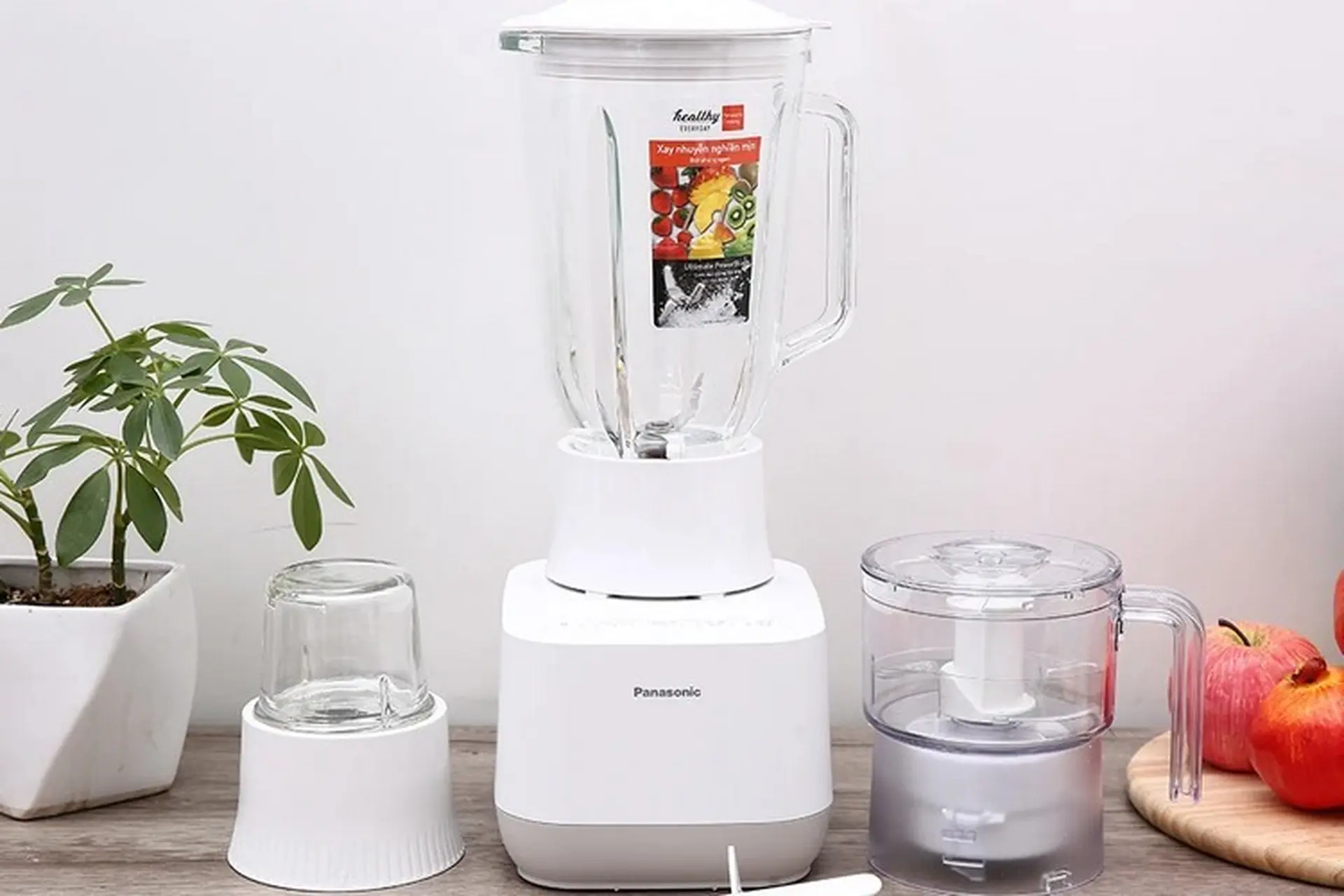 Hướng dẫn cách sử dụng máy xay sinh tố Panasonic để bàn, máy cầm tay và lưu ý để đảm bảo an toàn tối đa cho người dùng
