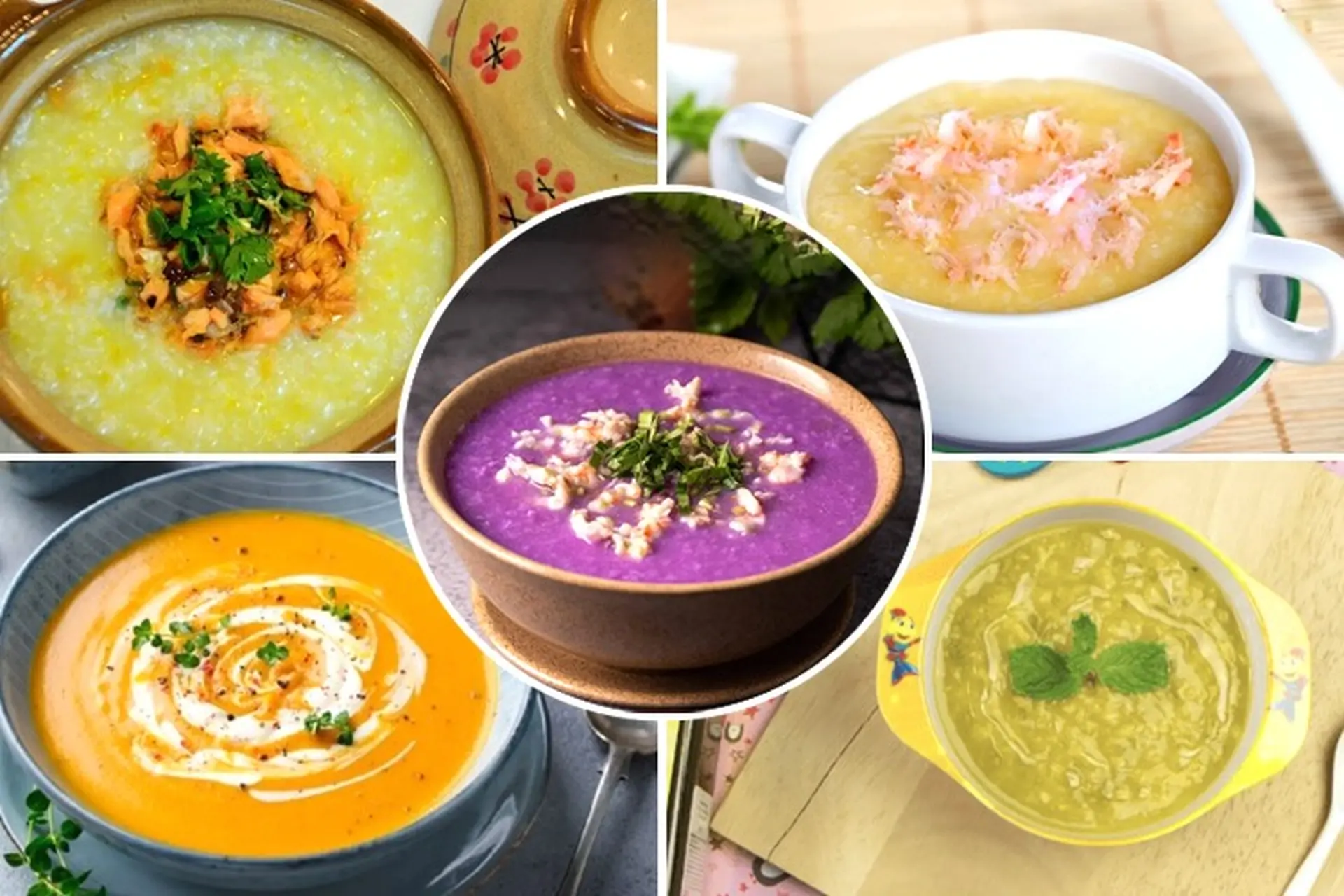 10 món cháo khoai lang dễ làm thêm vào thực đơn ăn dặm đủ dinh dưỡng cho bé
