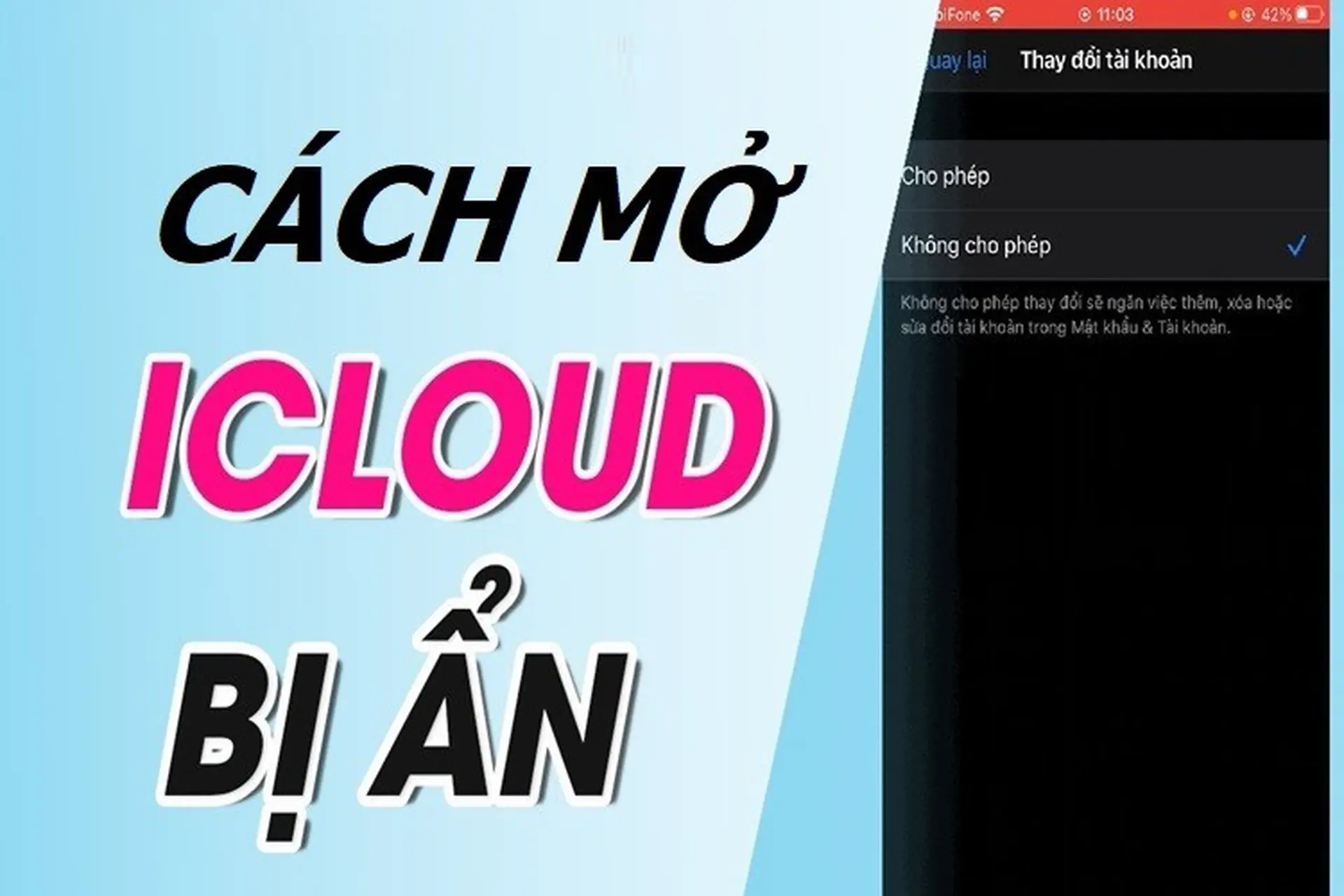 Hướng dẫn chi tiết cách mở iCloud ẩn nhanh chóng, đơn giản, dễ làm ngay tại nhà