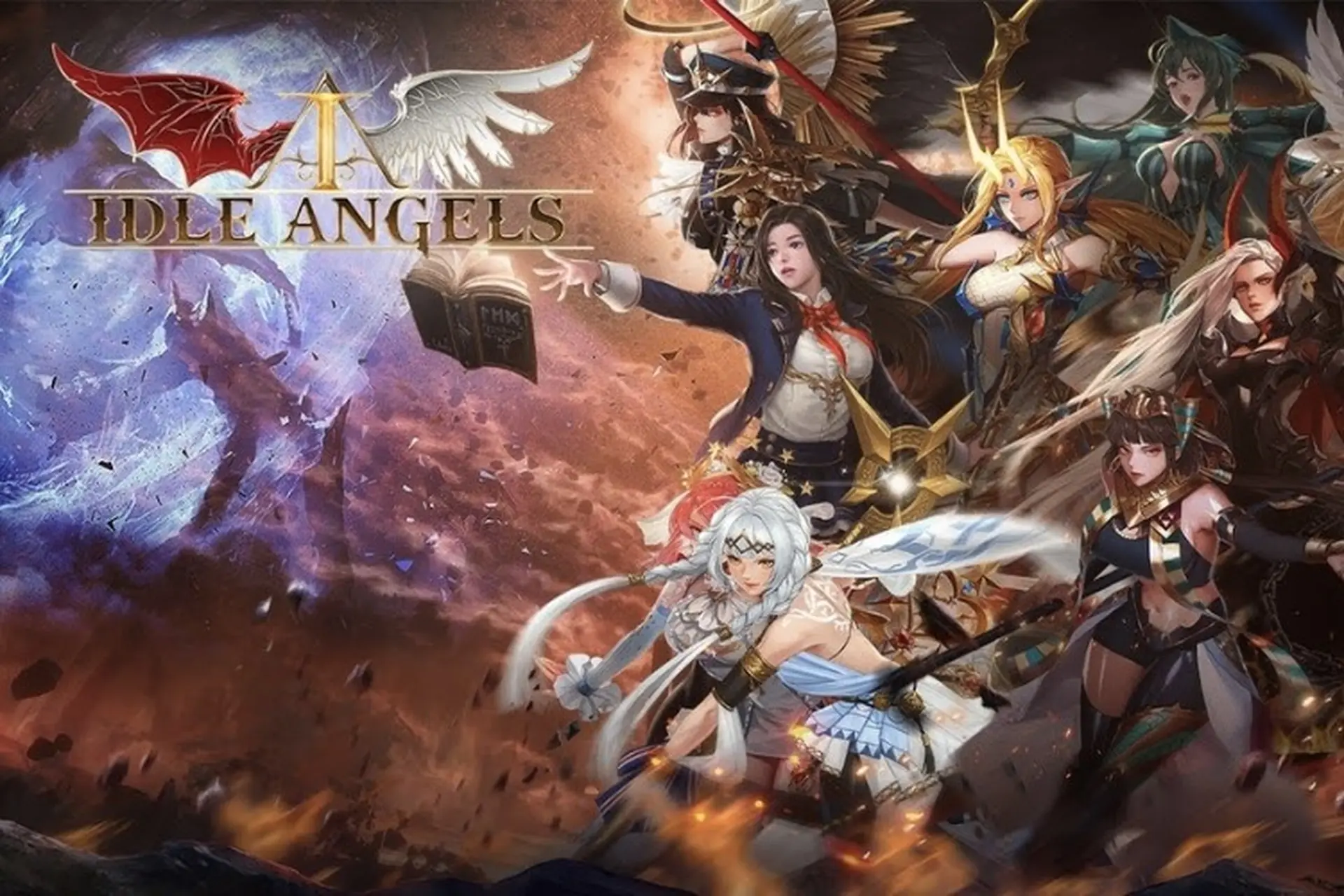 Idle Angels: Game chiến thuật nhàn rỗi với hệ thống AFK độc đáo và dàn chiến binh xinh đẹp 