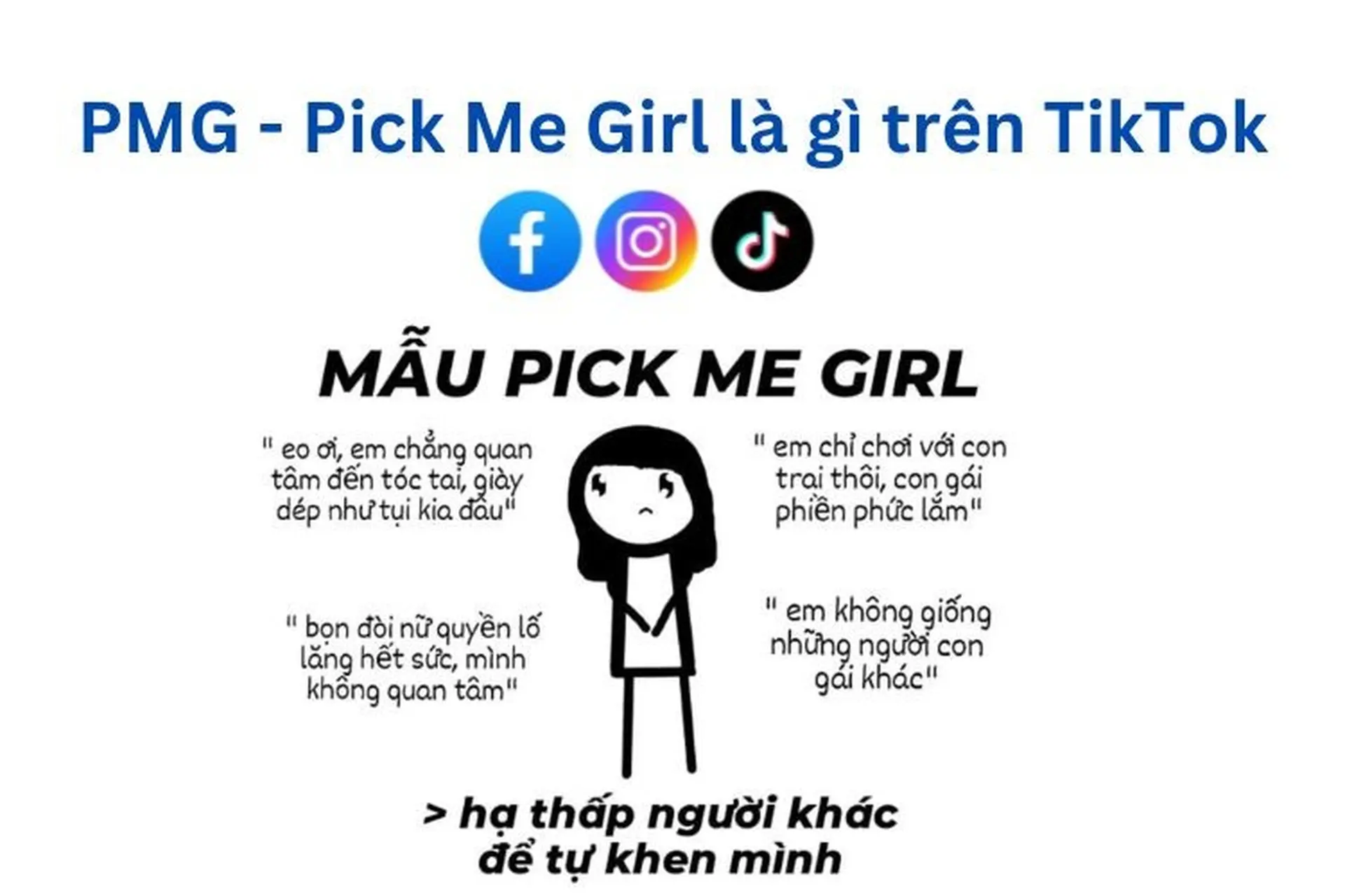 PMG là gì trên TikTok? Sự thật đằng sau ý nghĩa của từ PMG trên mạng xã hội là gì