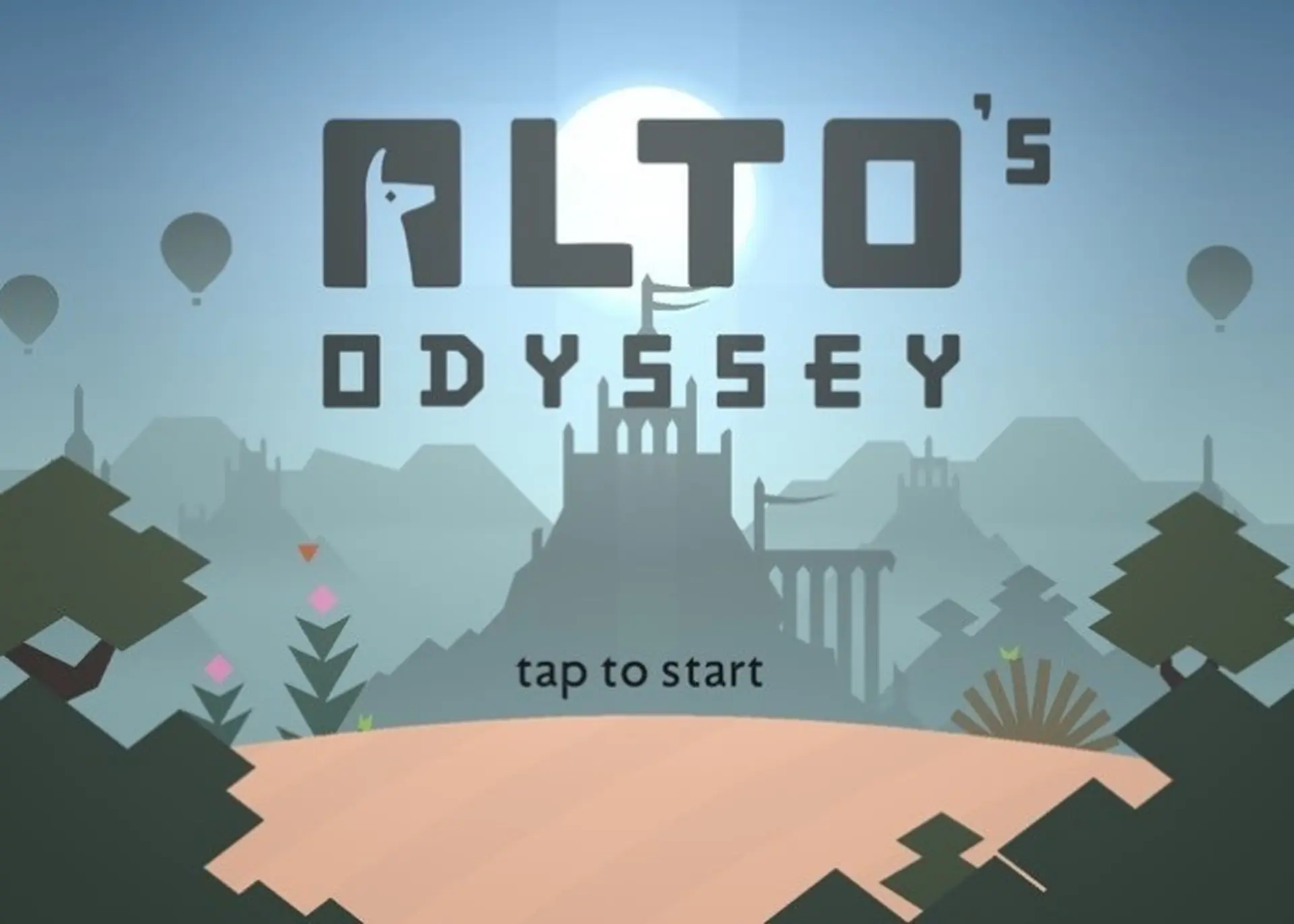 Tải ngay game Alto's Odyssey để bắt đầu cuộc hành trình khám phá sa mạc vô tận