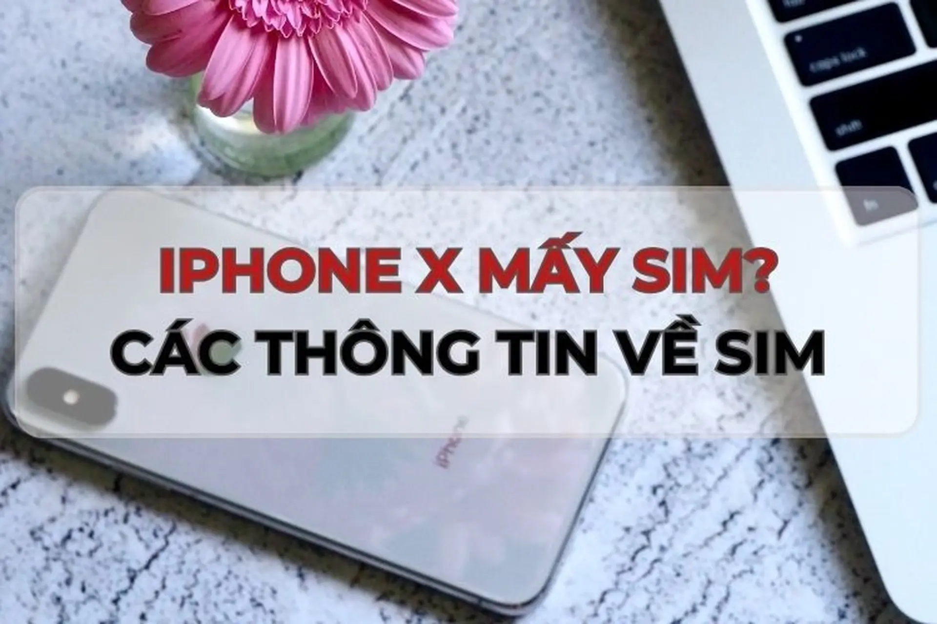 Giải đáp: iPhone X mấy SIM tại thị trường Việt Nam? Bật mí các thông tin khác về SIM trên iPhone X