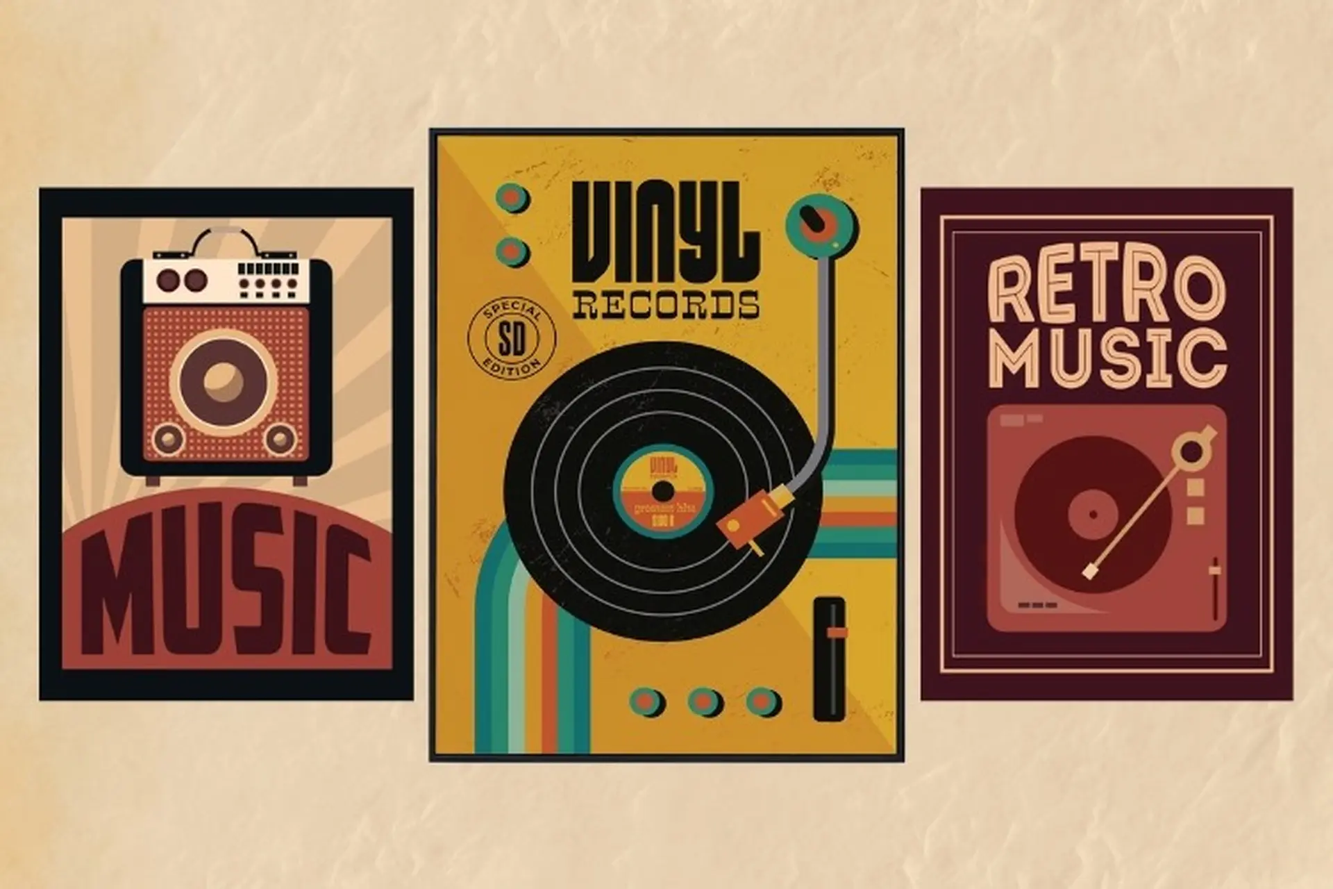 Retro poster là gì? Khám phá 5 yếu tố nhất định không thể bỏ qua để thiết kế poster Retro đẹp