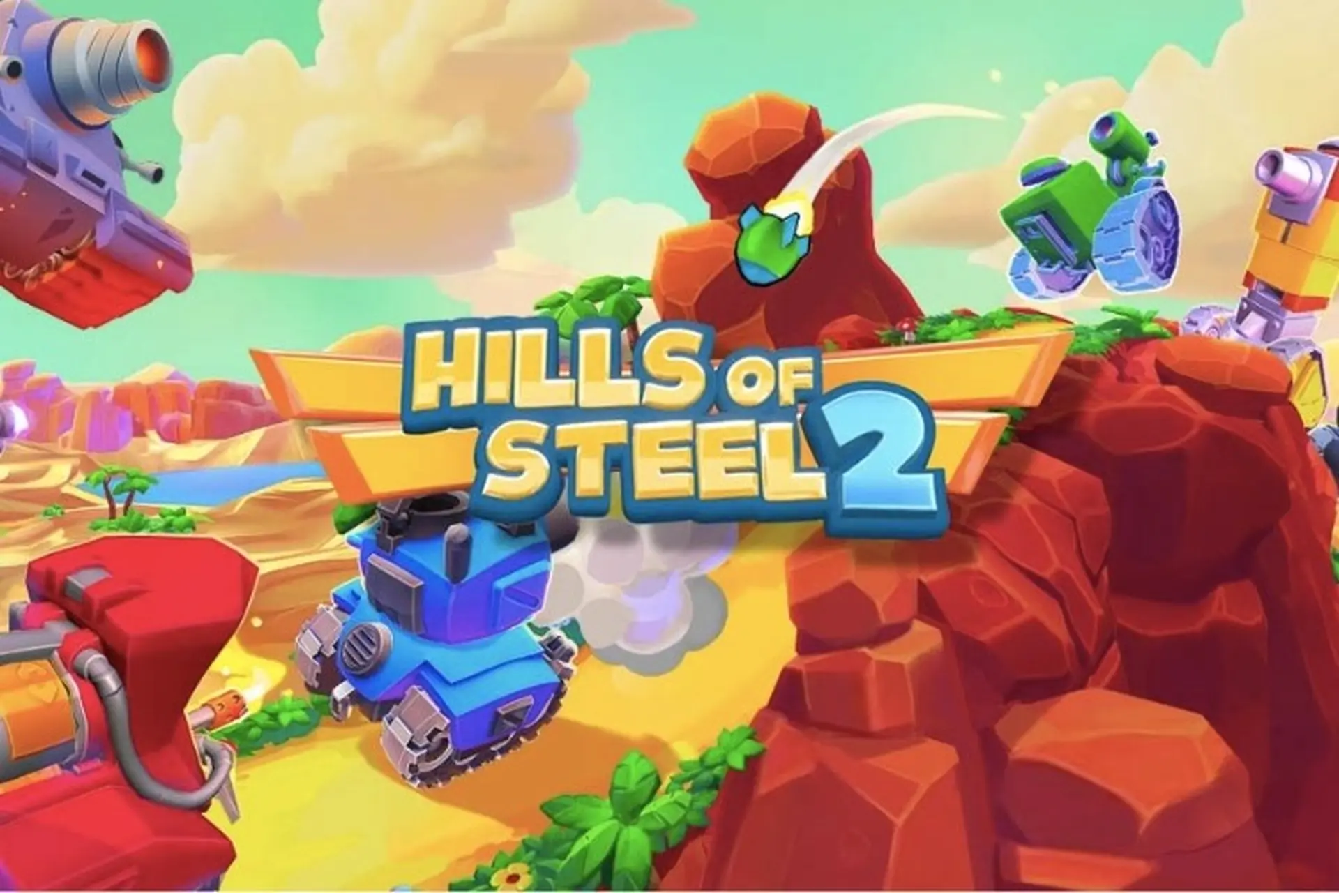 Hills of Steel 2 - Game xe tăng đại chiến trên mobile với cơ chế PvP “gây nghiện"