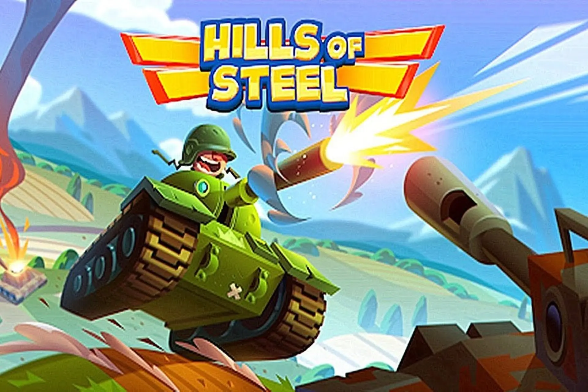 Khám phá Hills of Steel: Game đối kháng xe tăng hay dành cho thiết bị di động