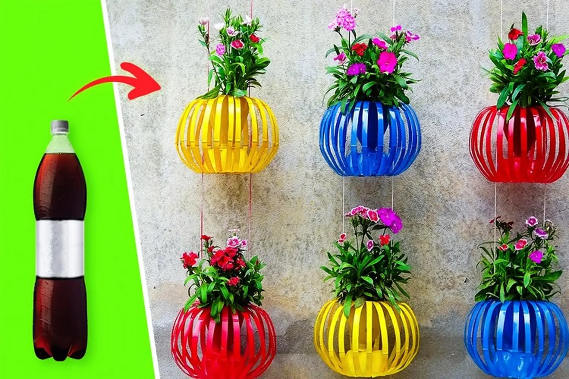 12 ý tưởng tái chế chai nhựa thành những món đồ hữu ích, độc đáo