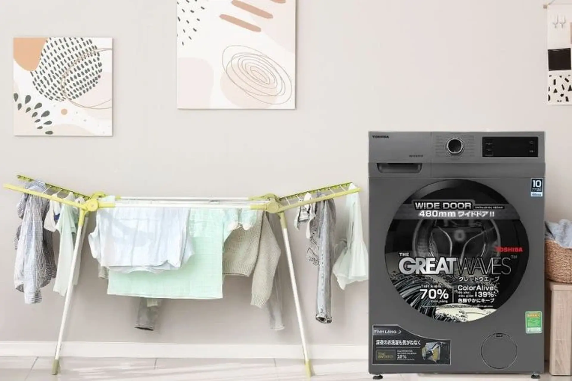 Công nghệ giặt Greatwaves: Bí quyết giặt sạch hiệu quả, tiết kiệm điện năng cho cuộc sống bận rộn 
