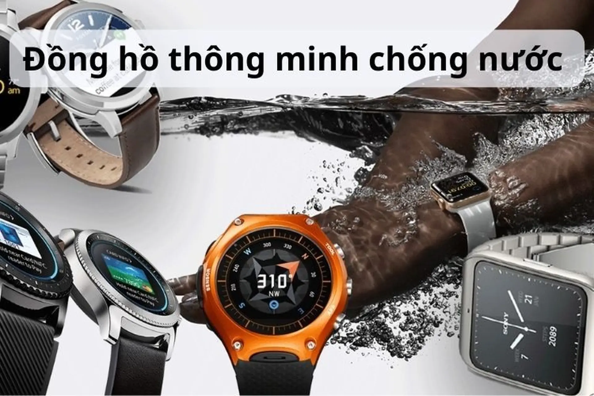 Khám phá top 10 đồng hồ thông minh chống nước tốt nhất không nên bỏ qua năm 2024
