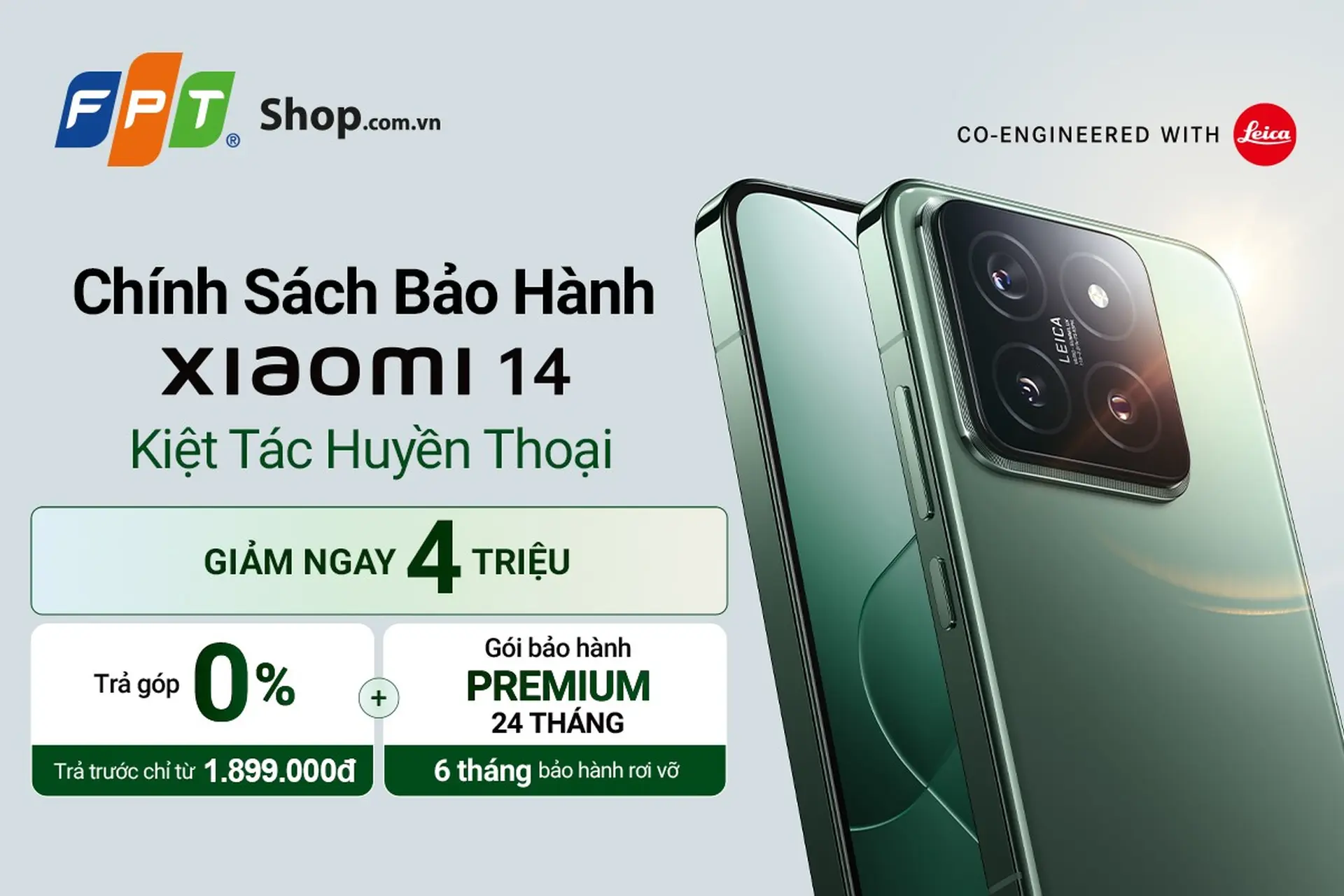 Chính sách Bảo hành Premium của Xiaomi 14, bạn biết chưa?