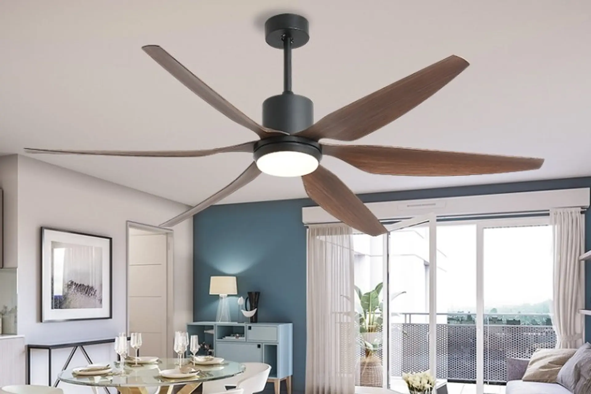 Chia sẻ 2 bí quyết chọn kích thước quạt trần cực chuẩn cho không gian sống tiện nghi, hiện đại