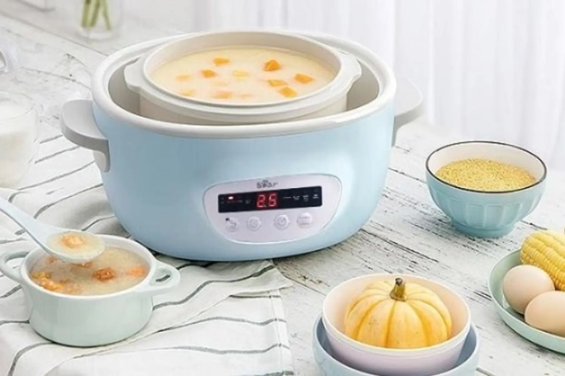 Tìm hiểu nguyên nhân nồi nấu cháo chậm Bear báo lỗi E0 và cách khắc phục hiệu quả