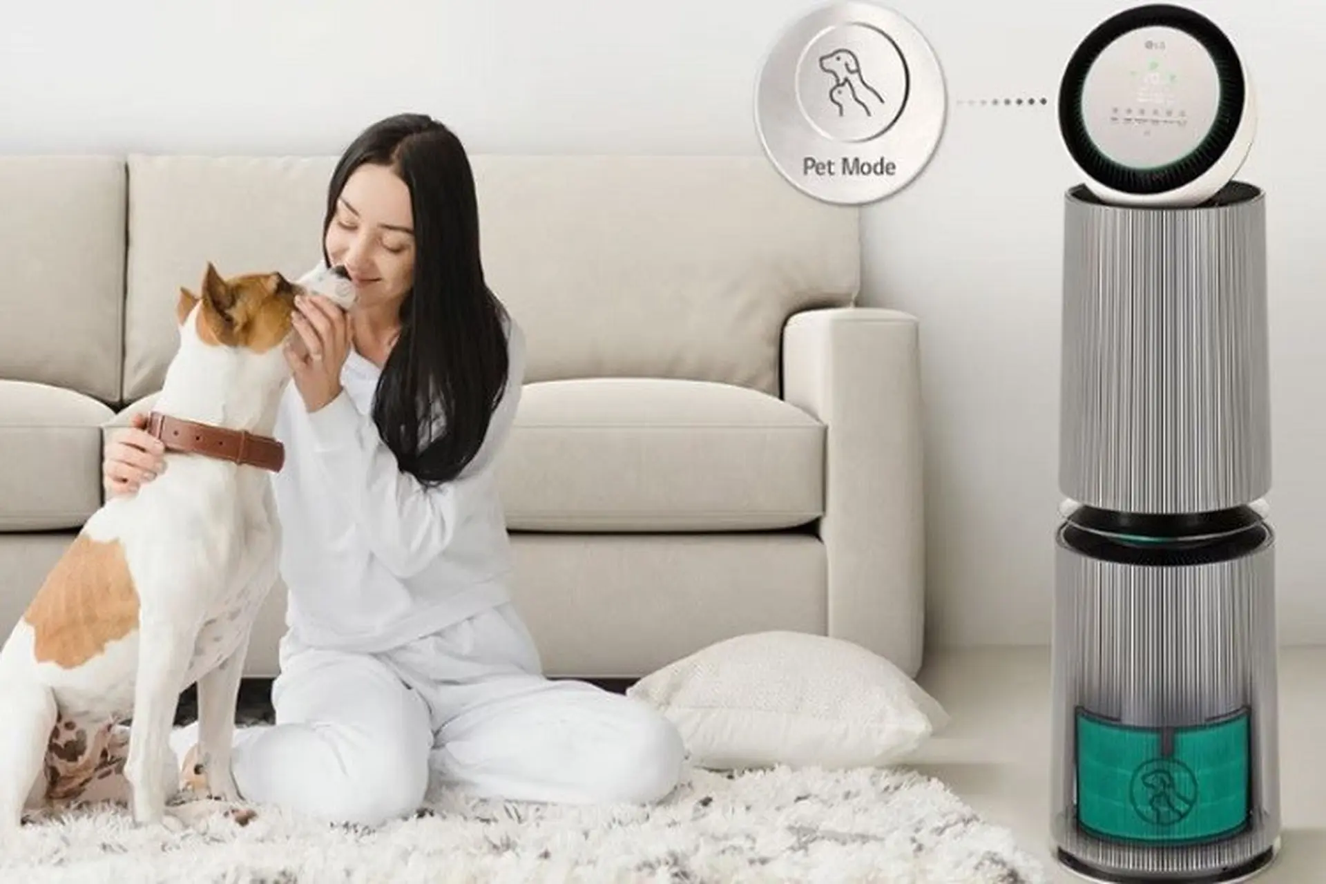 Chế độ Pet Mode là gì? Kinh nghiệm chọn mua máy lọc không khí khi nuôi thú cưng