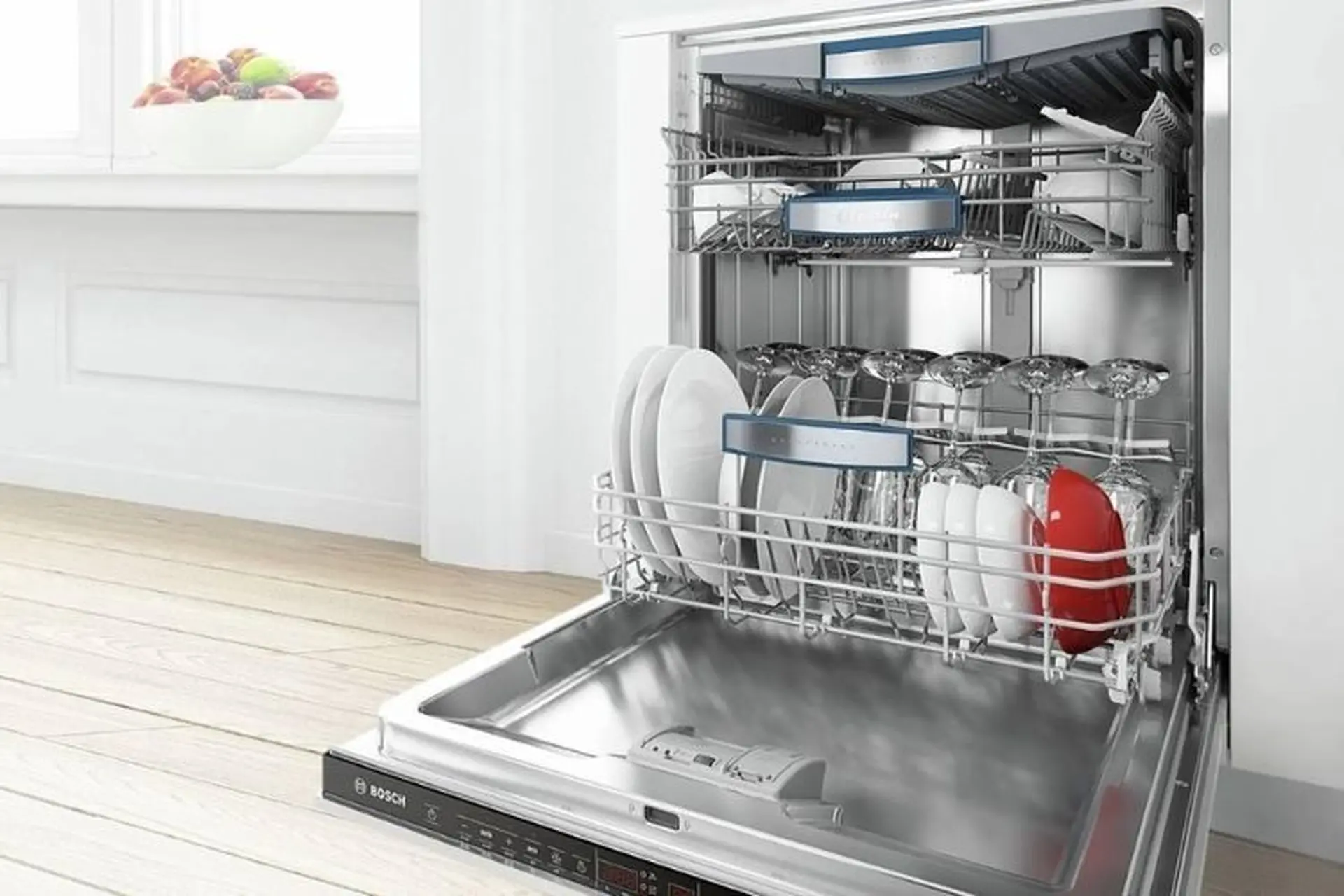 Chế độ Silence máy rửa bát Bosch cho hiệu quả làm sạch bát đĩa vượt trội đến bất ngờ