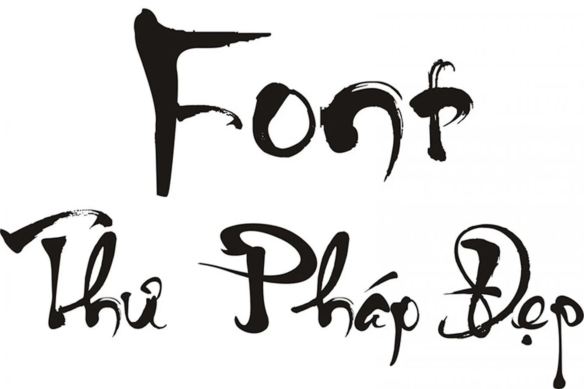 Font chữ thư pháp là gì? 5 font chữ thư pháp đẹp, phổ biến