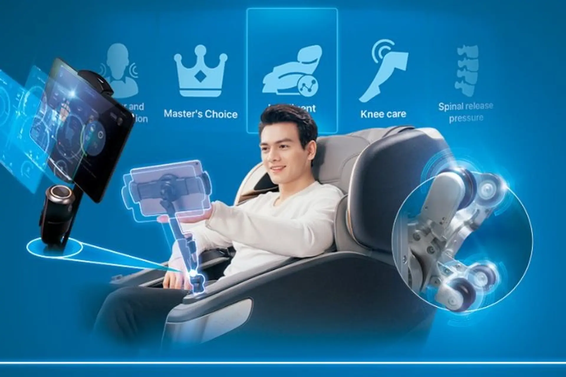 Ghế massage với công nghệ massage AI cùng những công dụng tuyệt vời của nó đối với sức khỏe của bạn