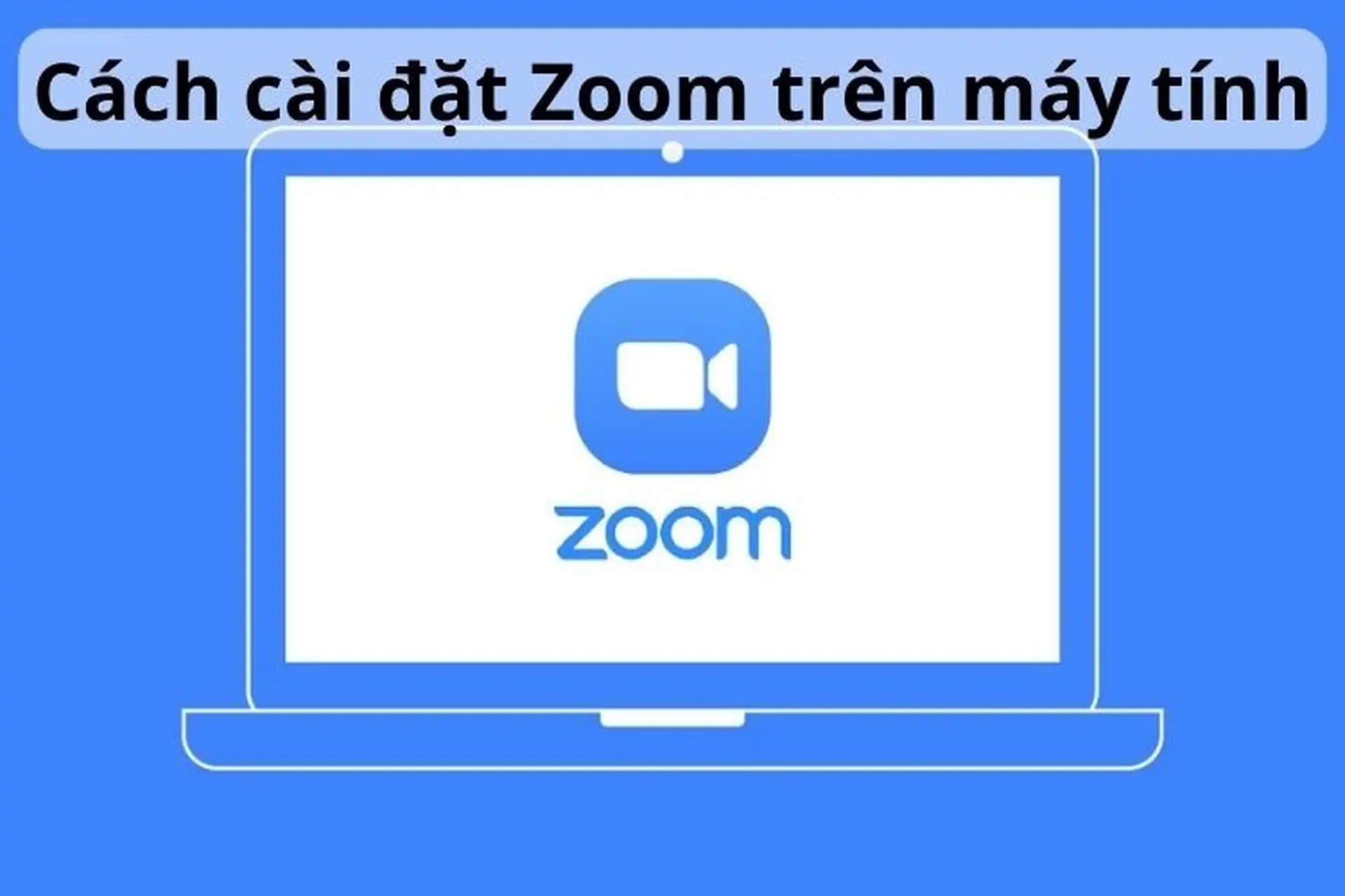Zoom trên máy tính Sharp