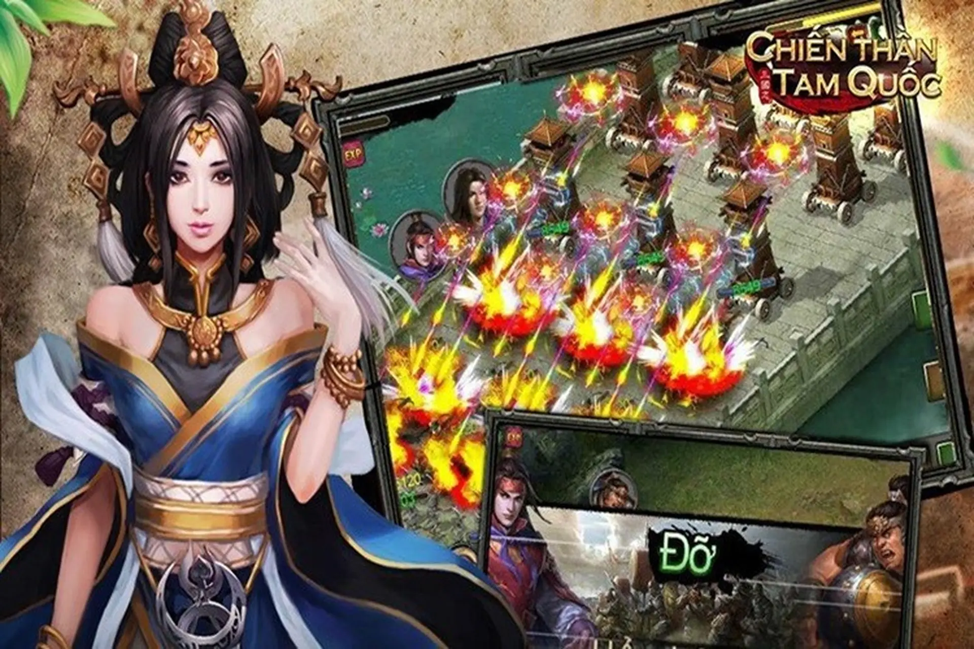 Tranh bá cùng Chiến Thần Tam Quốc với những trận đấu hoành tráng, kịch tính và đầy hấp dẫn