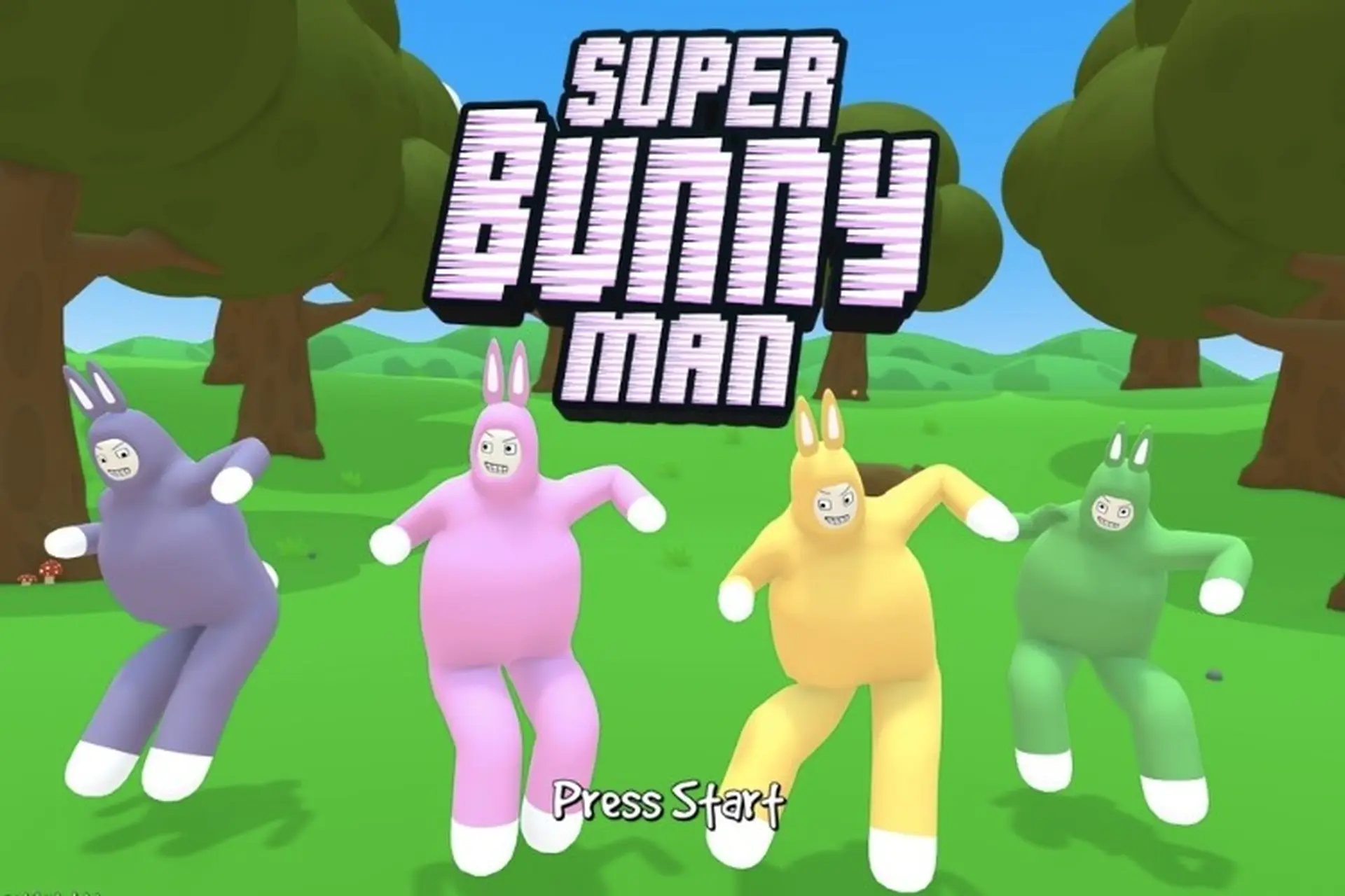 Super Bunny Man - tựa game phiêu lưu platformer vừa vui nhộn vừa ức chế dành cho hội bạn thân lầy lội