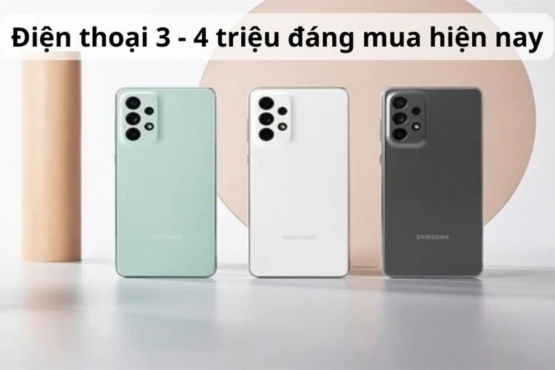 Mách bạn danh sách 10 mẫu điện thoại 3 - 4 triệu chất lượng đáng mua hiện nay