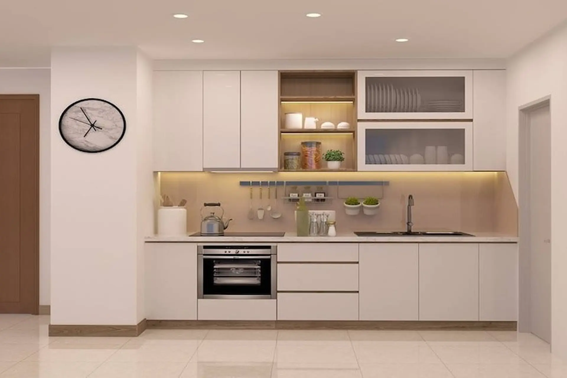 Cách bố trí vật dụng trong bếp: Những nguyên tắc cơ bản mà ai cũng cần phải biết