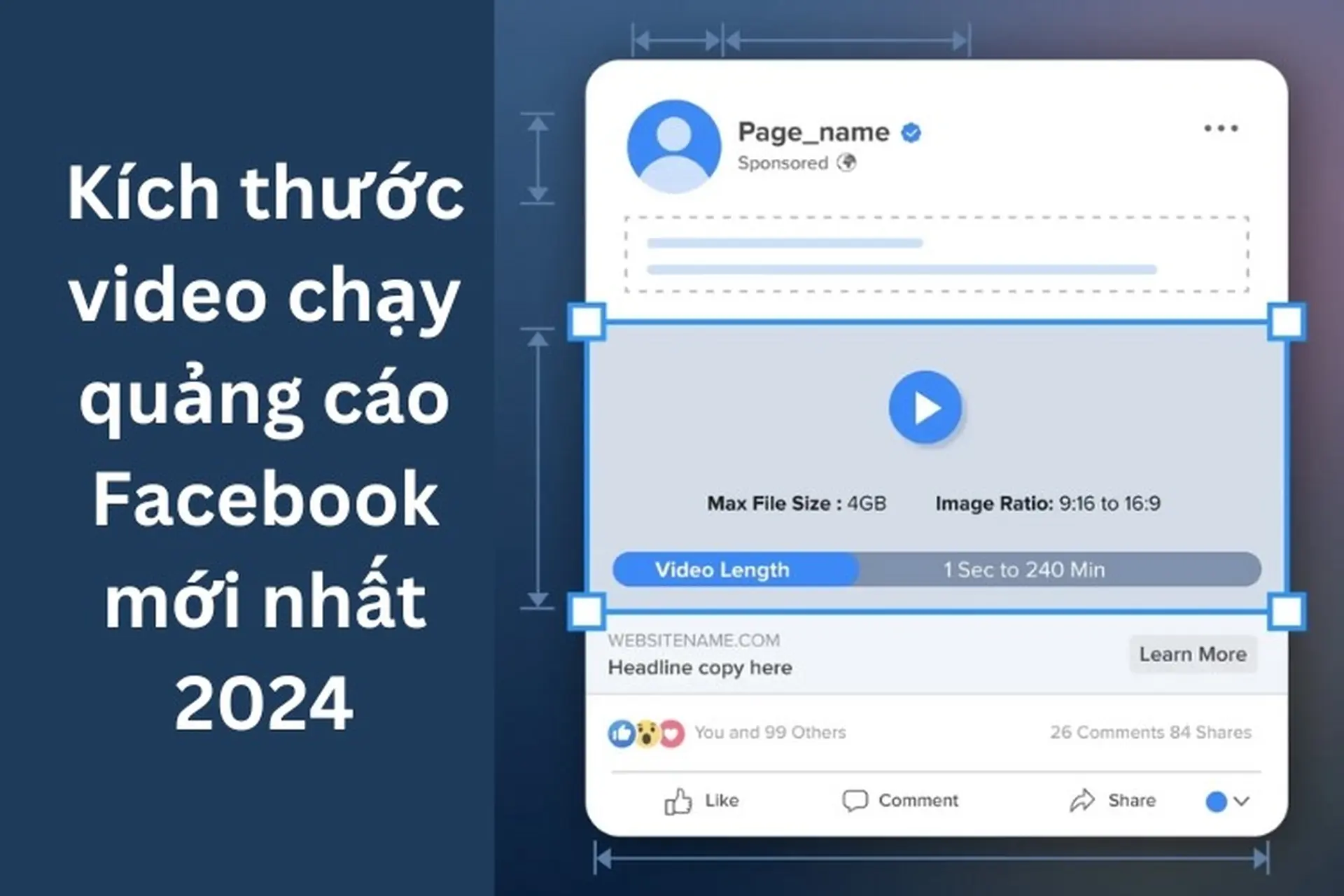 Kích thước video chạy quảng cáo Facebook mới nhất 2025 "chuẩn chỉnh" cho mọi loại campaign 