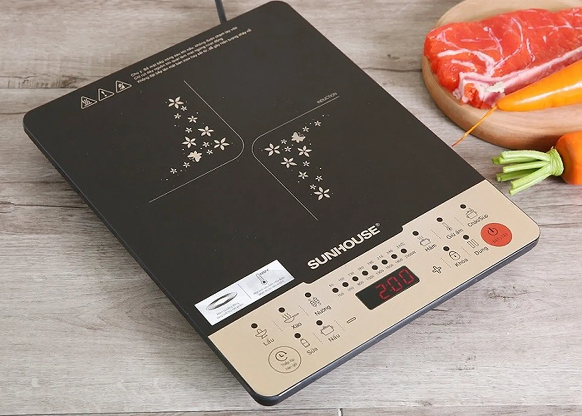 Bật mí cách sử dụng bếp từ Sunhouse hiệu quả, đảm bảo an toàn cho người dùng