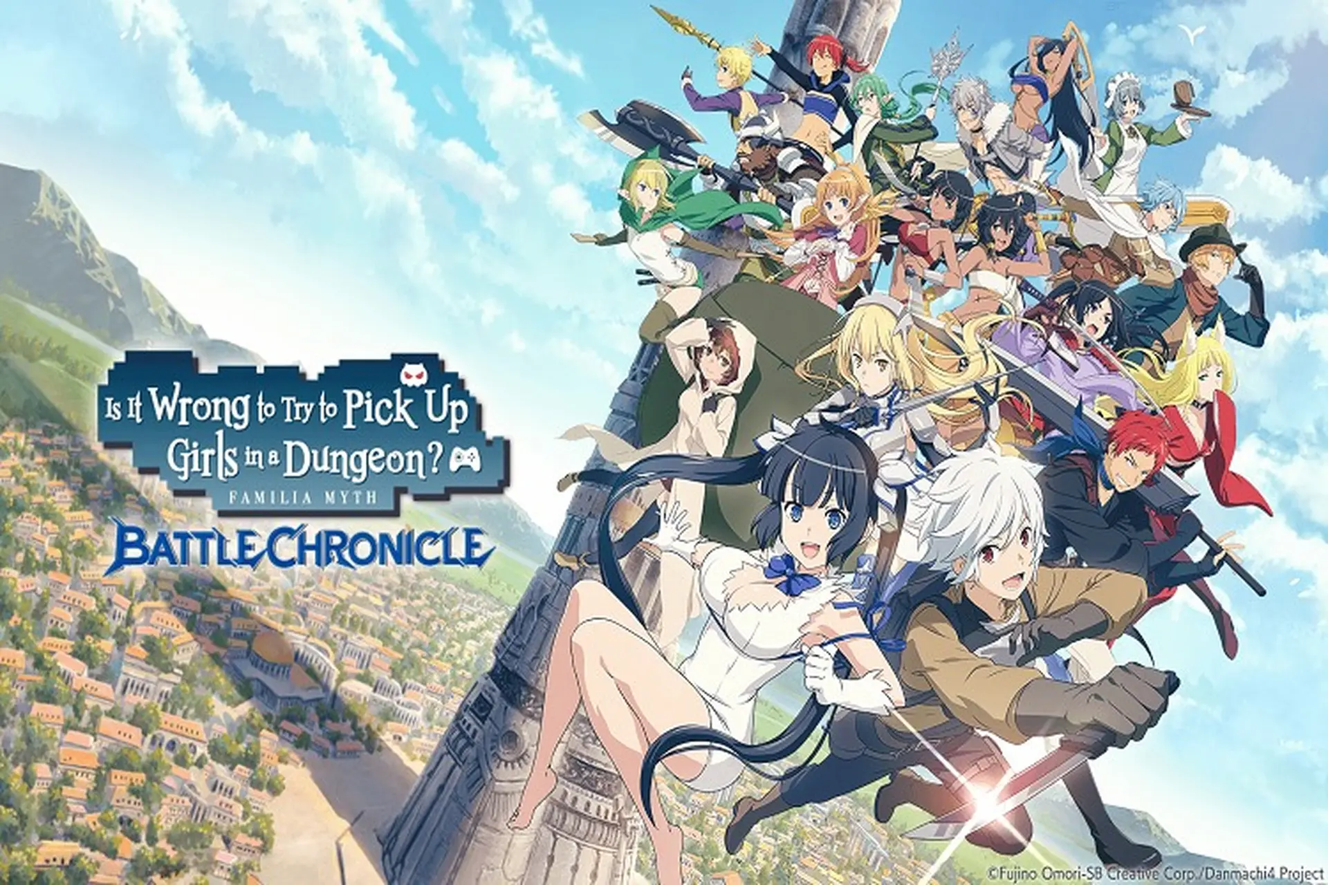 Tải DanMachi: Game mobile không gian 3 chiều, nhập vai hấp dẫn đến từ Nhật Bản