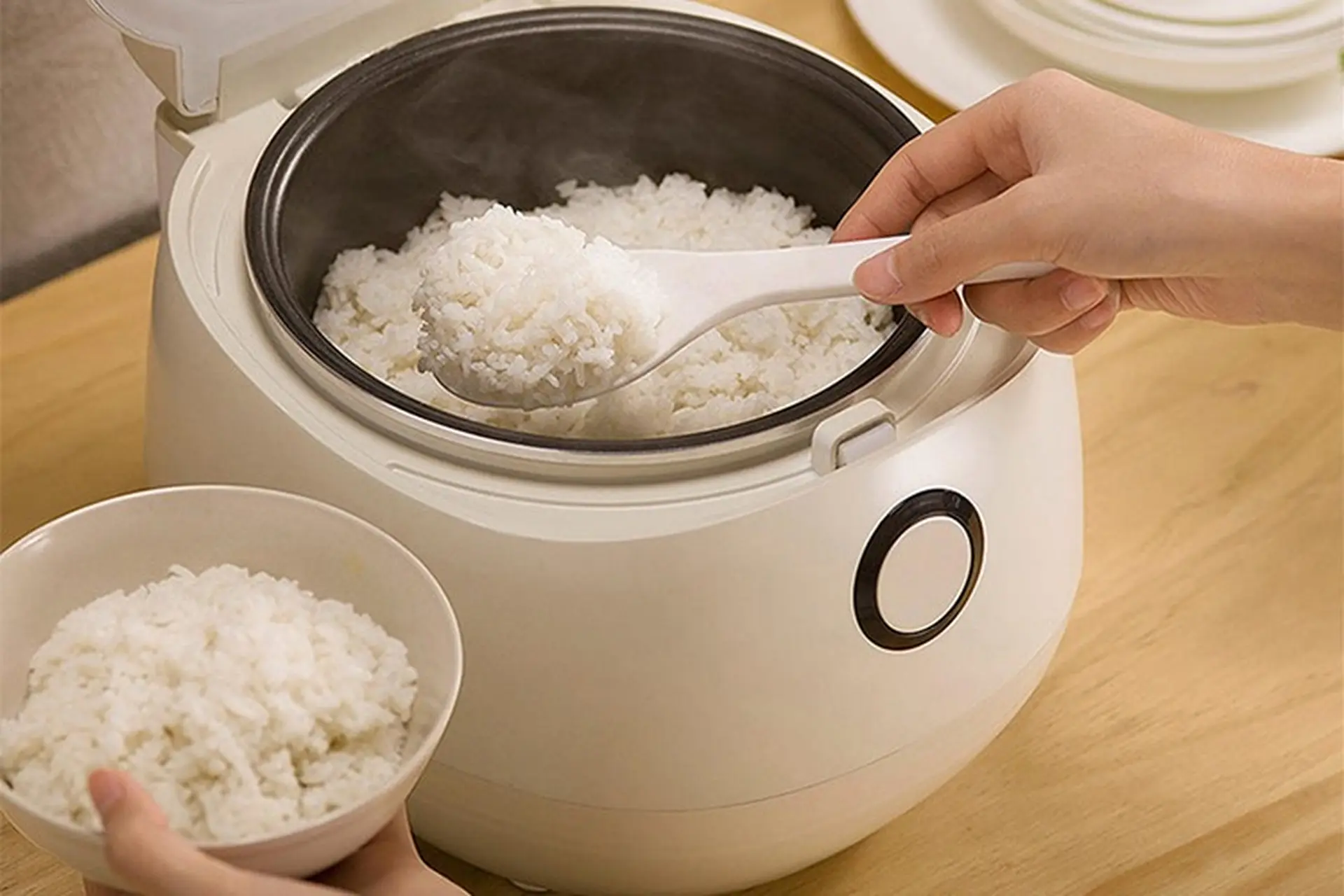 Công nghệ 12, Nấu cơm bằng nồi cơm điện